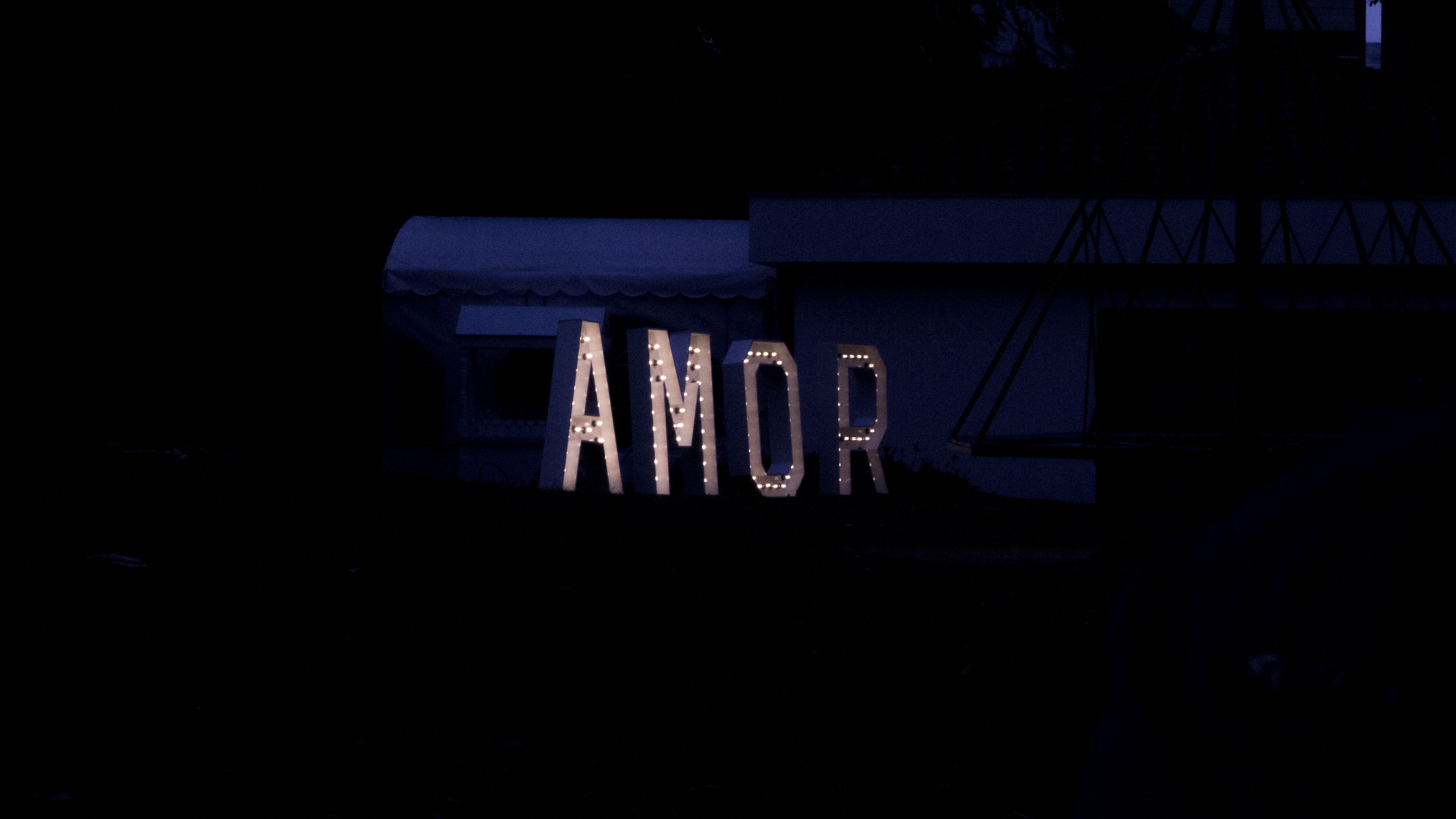 amor, love, letters, 4k, HD Wallpaper