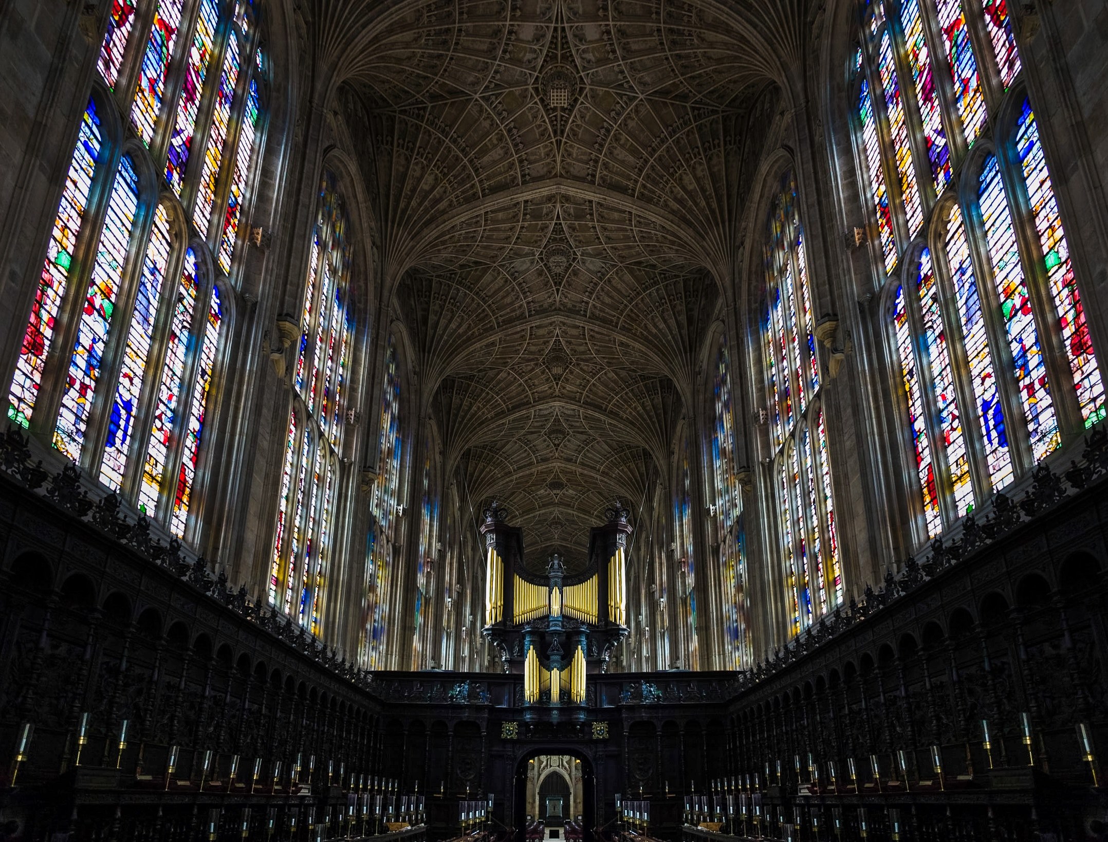 kings college chapel cambridge 4k, HD Wallpaper