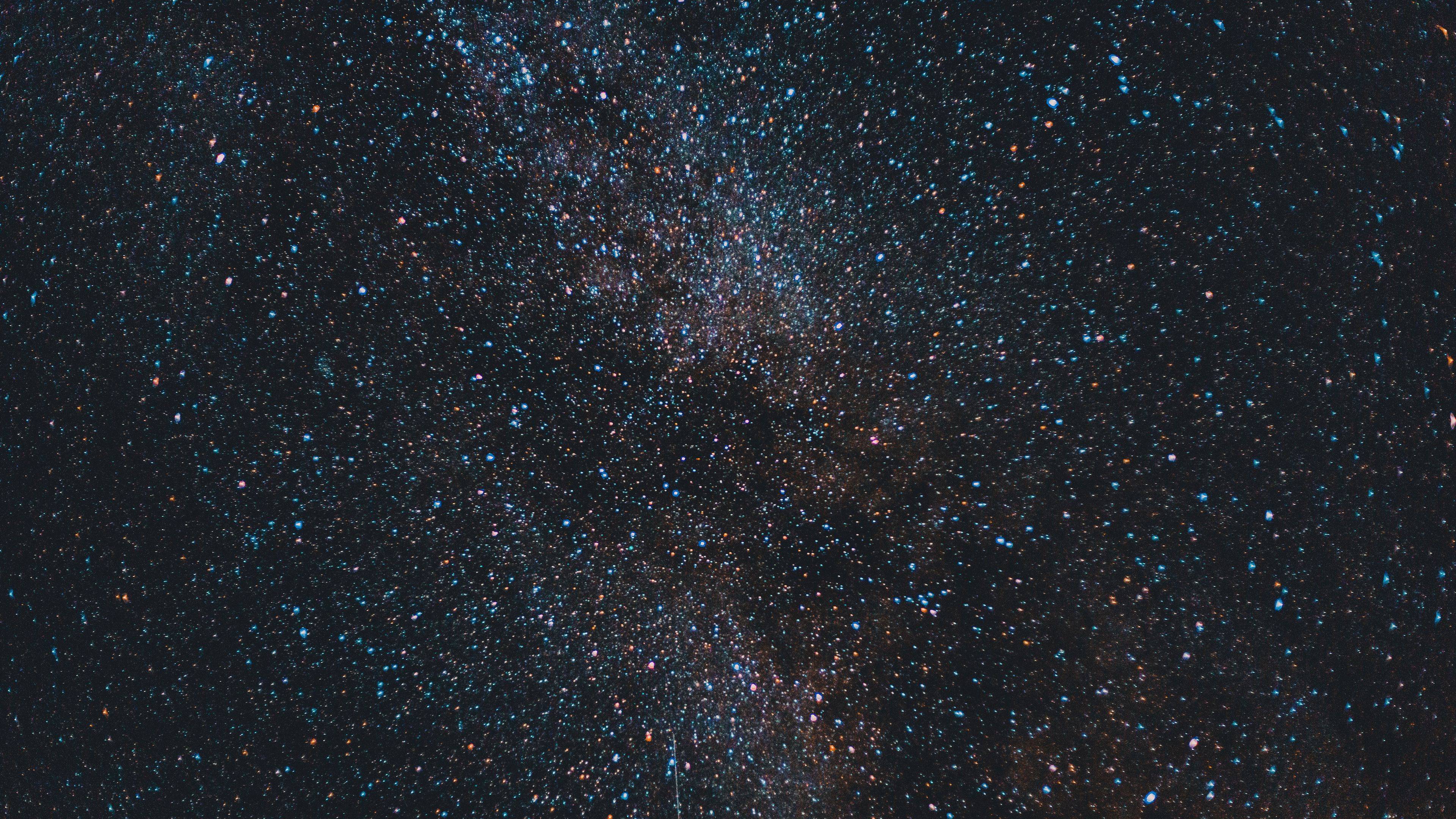 stars, space, galaxy, 4k, HD Wallpaper