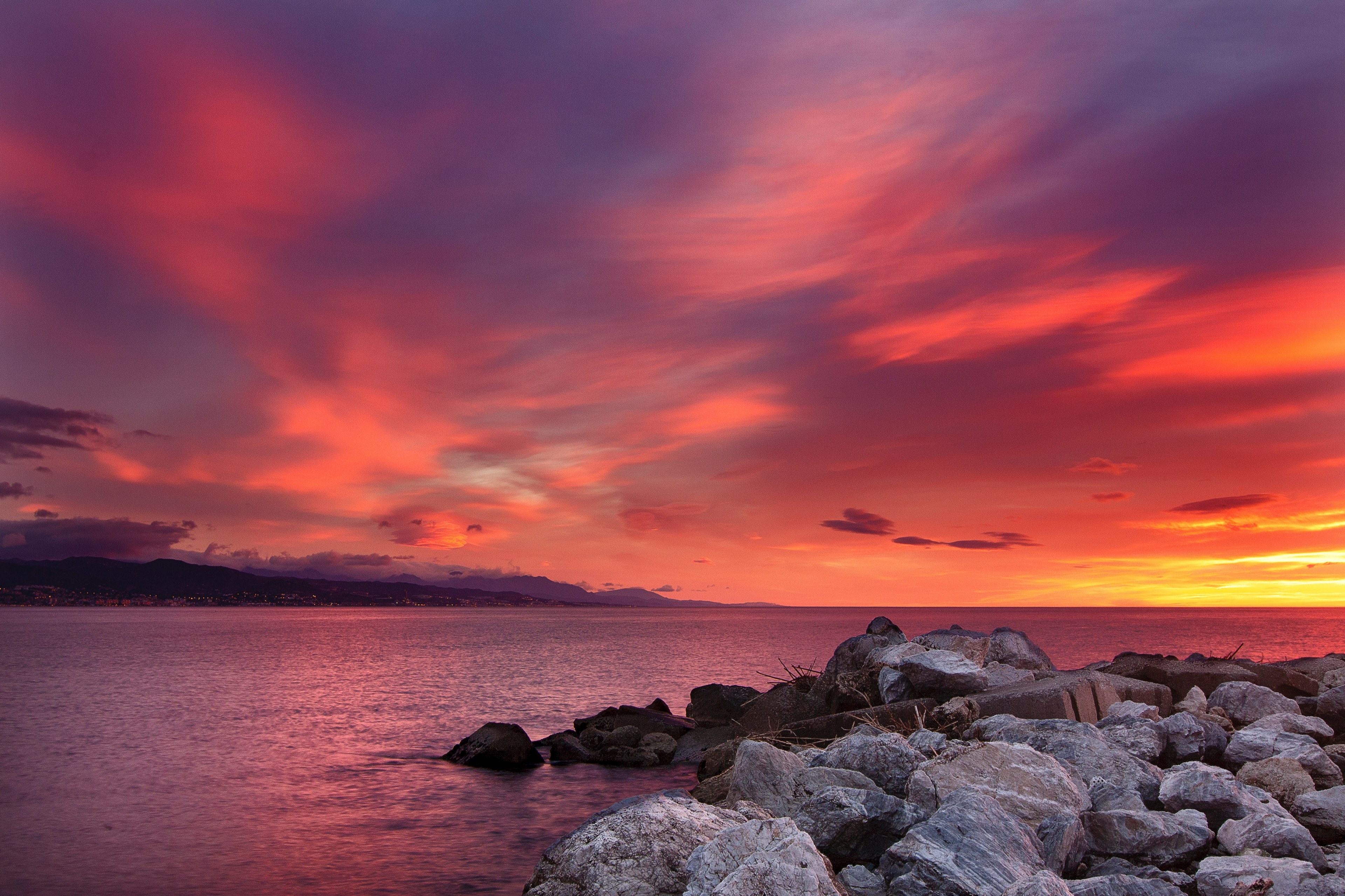amanecer desde la trmica 4k, HD Wallpaper