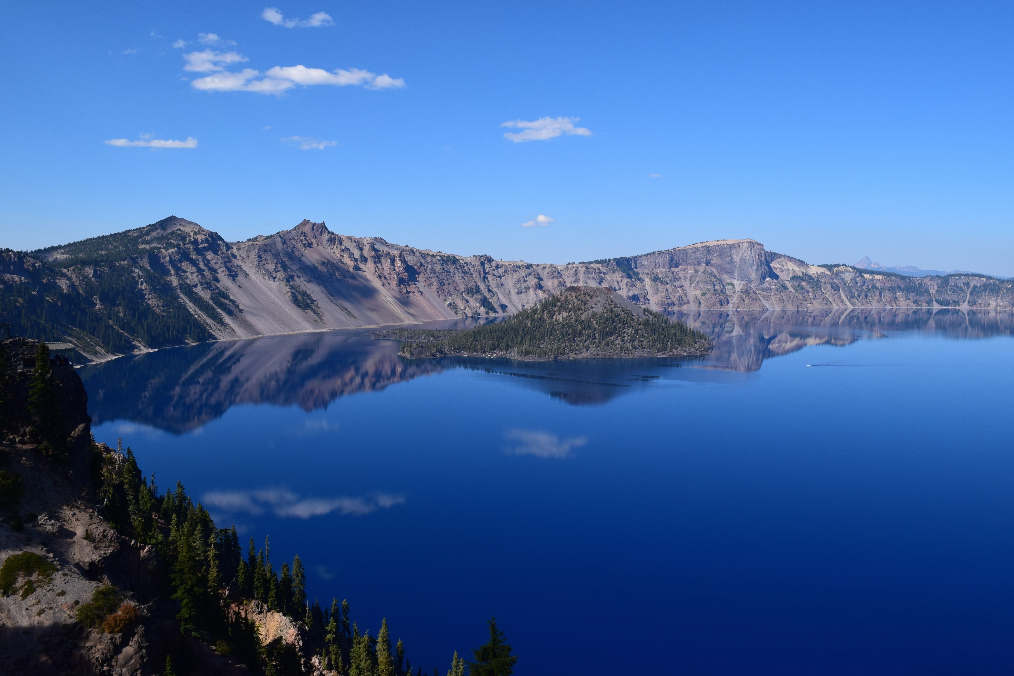 lake reflection cloud and sky 4k, HD Wallpaper
