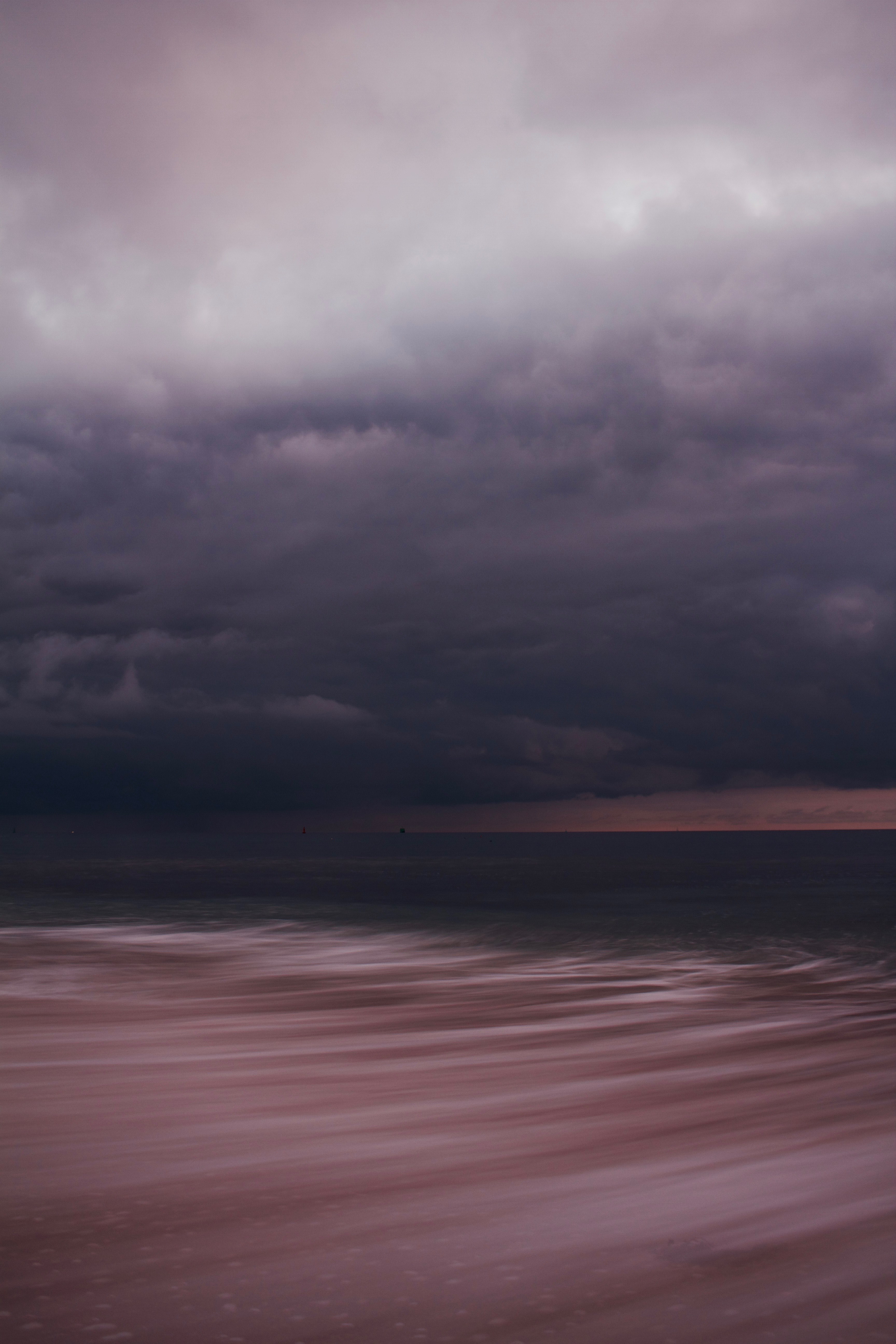 cloud sea ocean and water hd, 4k, Phone HD Wallpaper