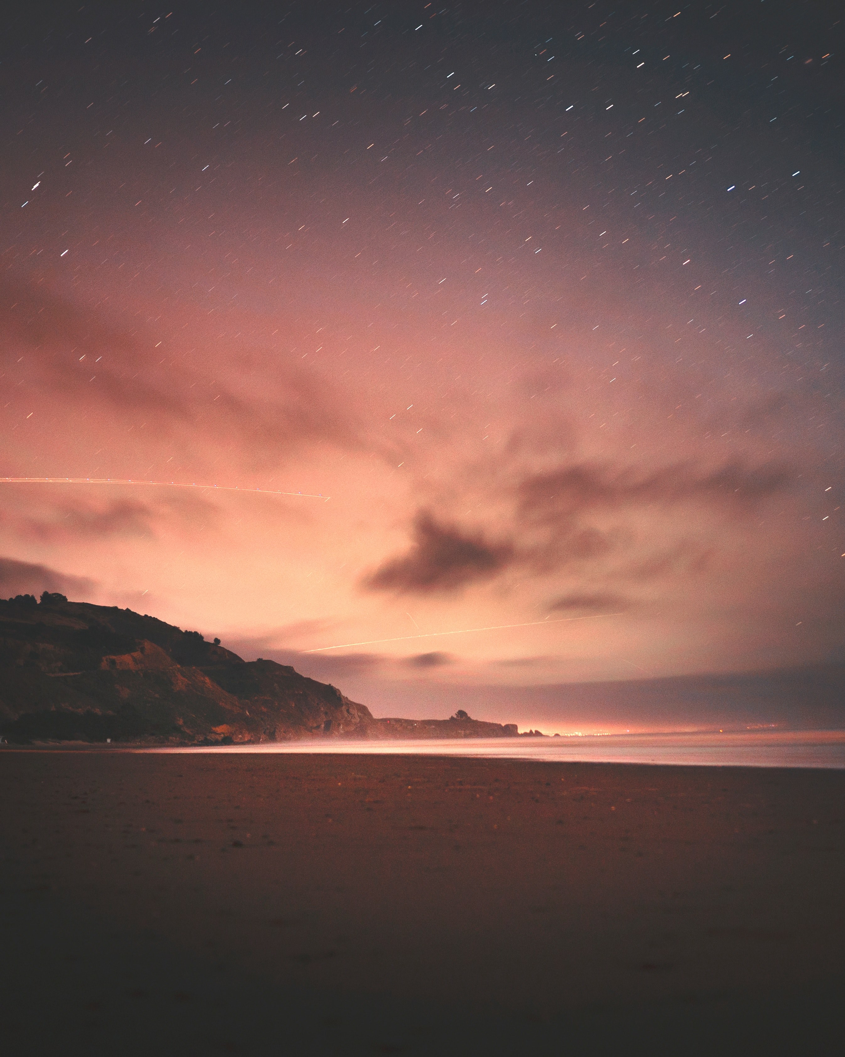 landscape sunset sunrise and beach hd, 4k, Phone HD Wallpaper