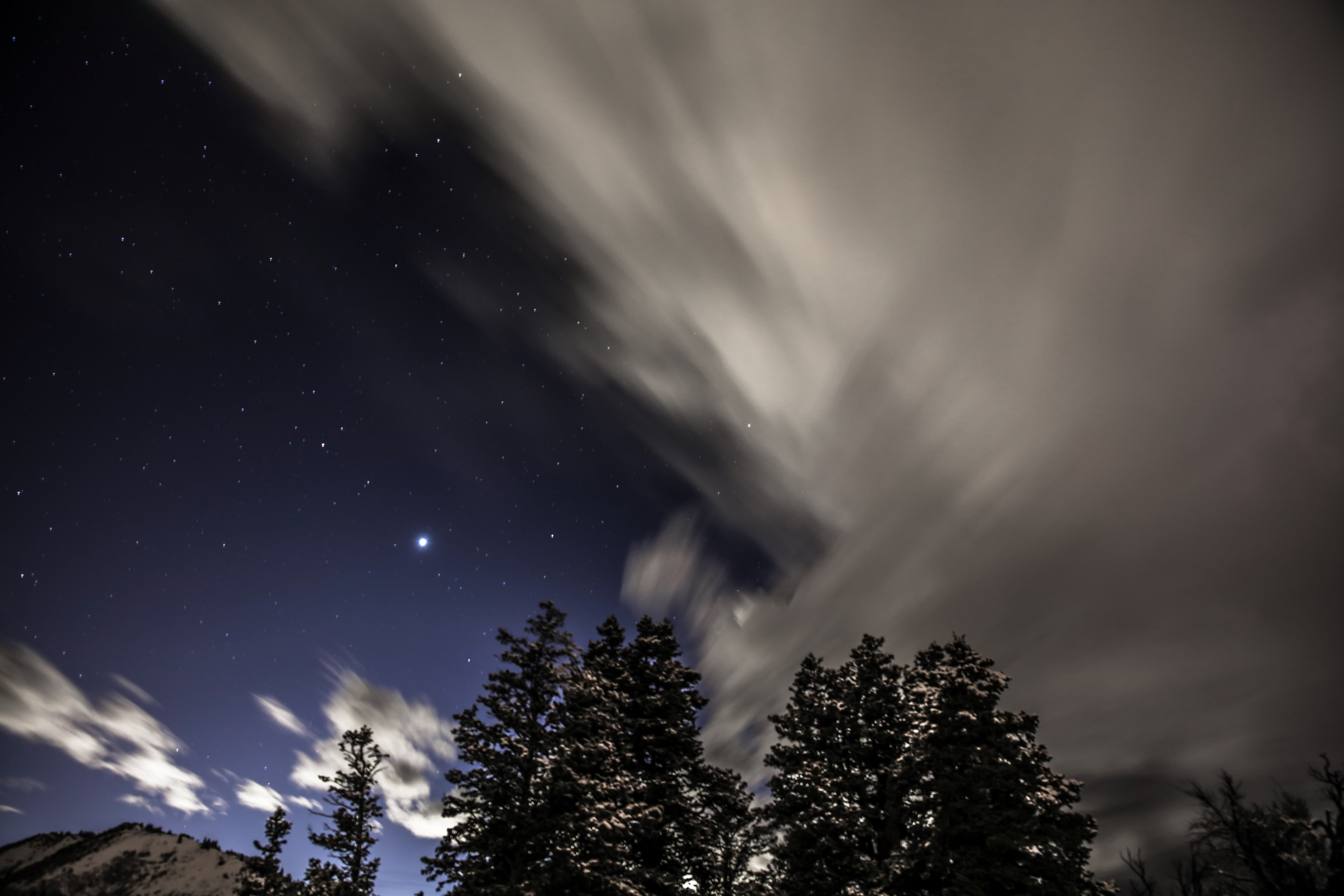 storm split the sky 4k, HD Wallpaper
