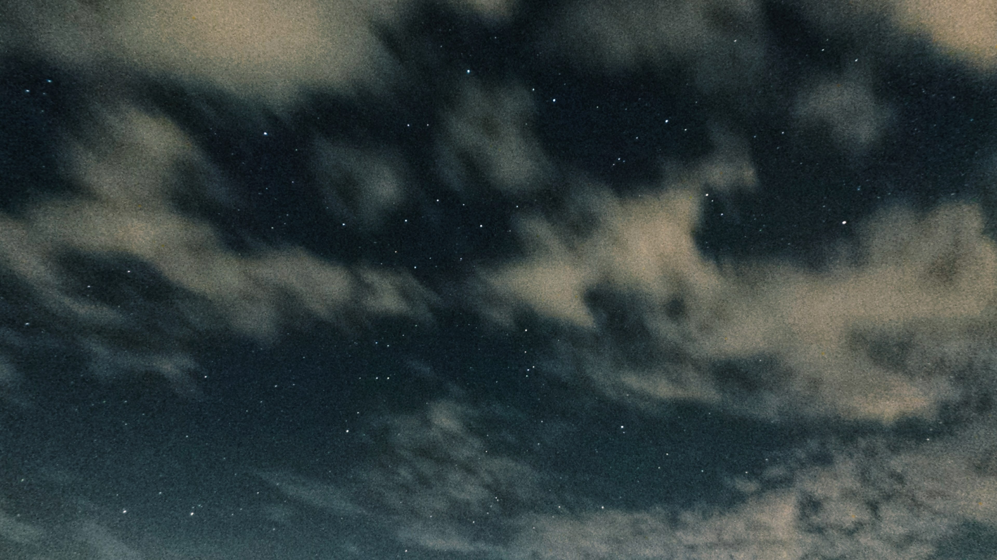 star horizon cloud and shape 4k, HD Wallpaper