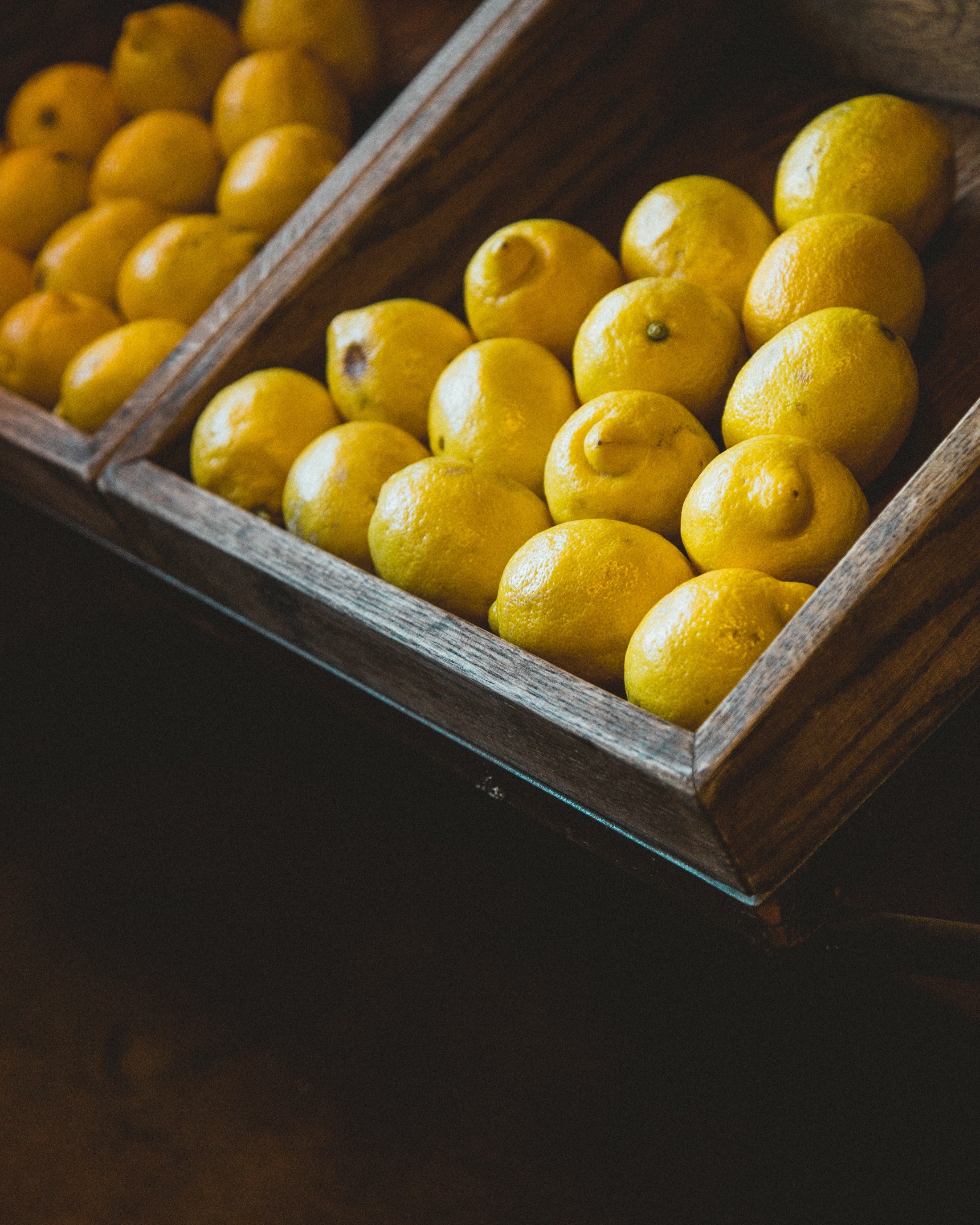 lemons in the market 4k, Phone HD Wallpaper