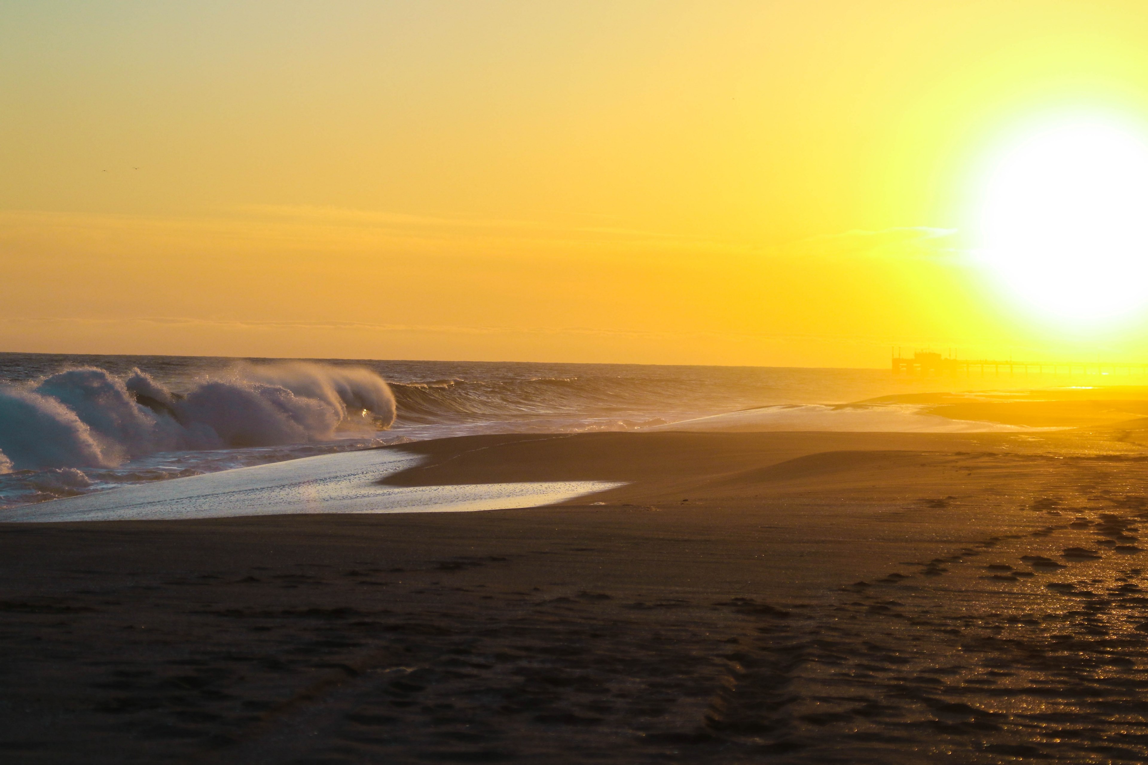 southern californium coast surfing and californium 4k, HD Wallpaper