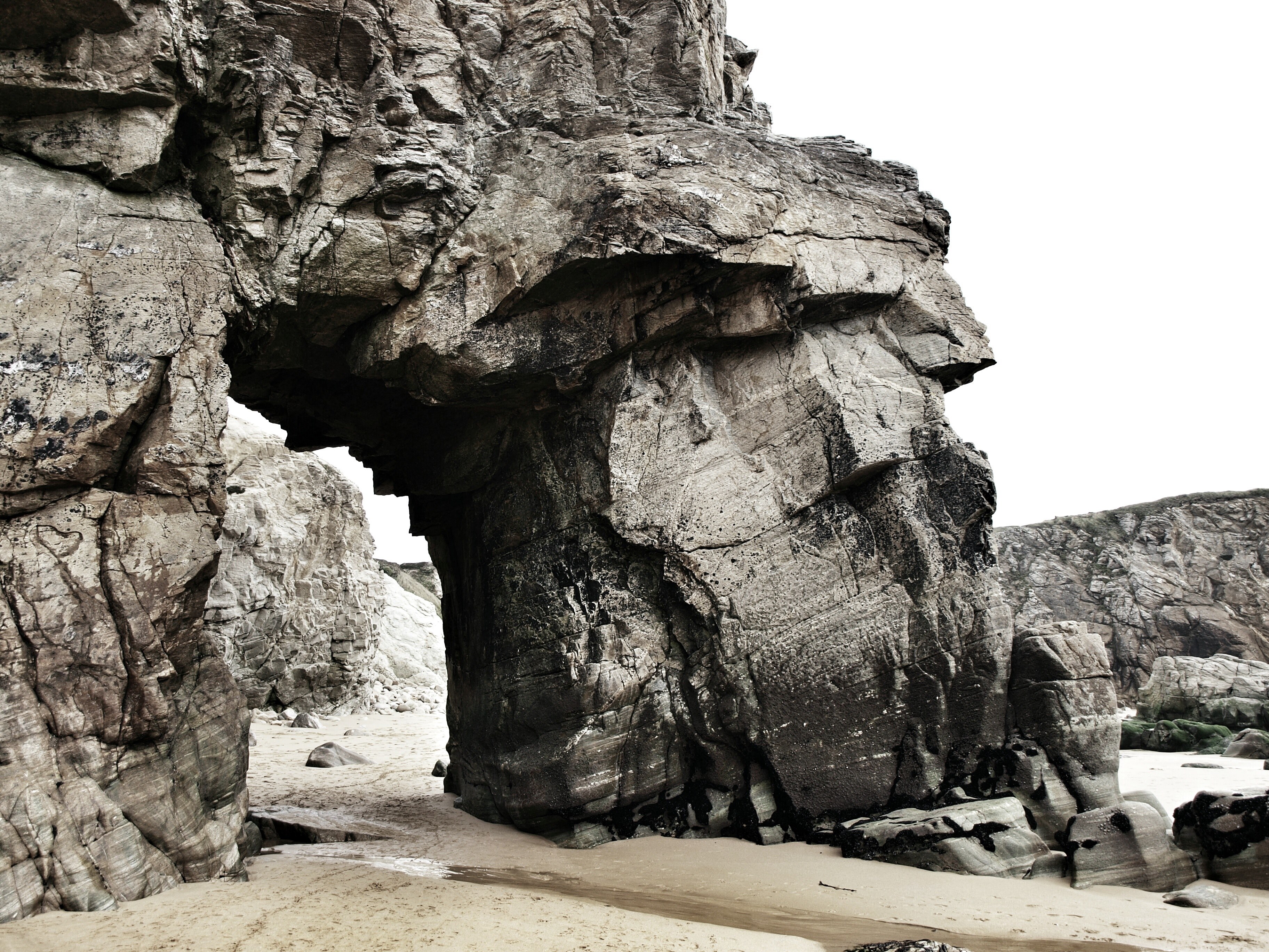 outdoor ruin mountain and rock 4k, HD Wallpaper