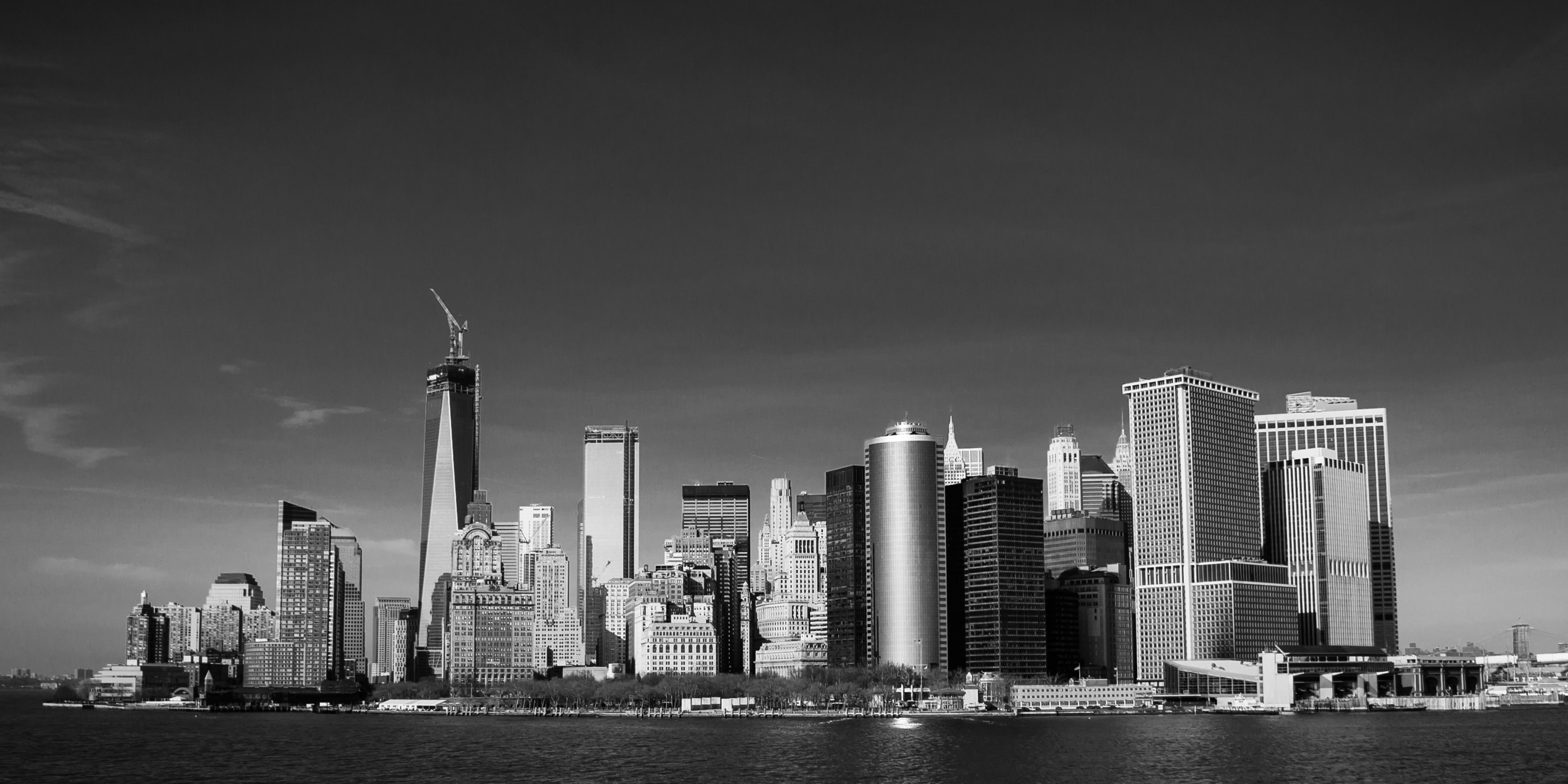 downtown manhattan nyc and new york 4k, HD Wallpaper