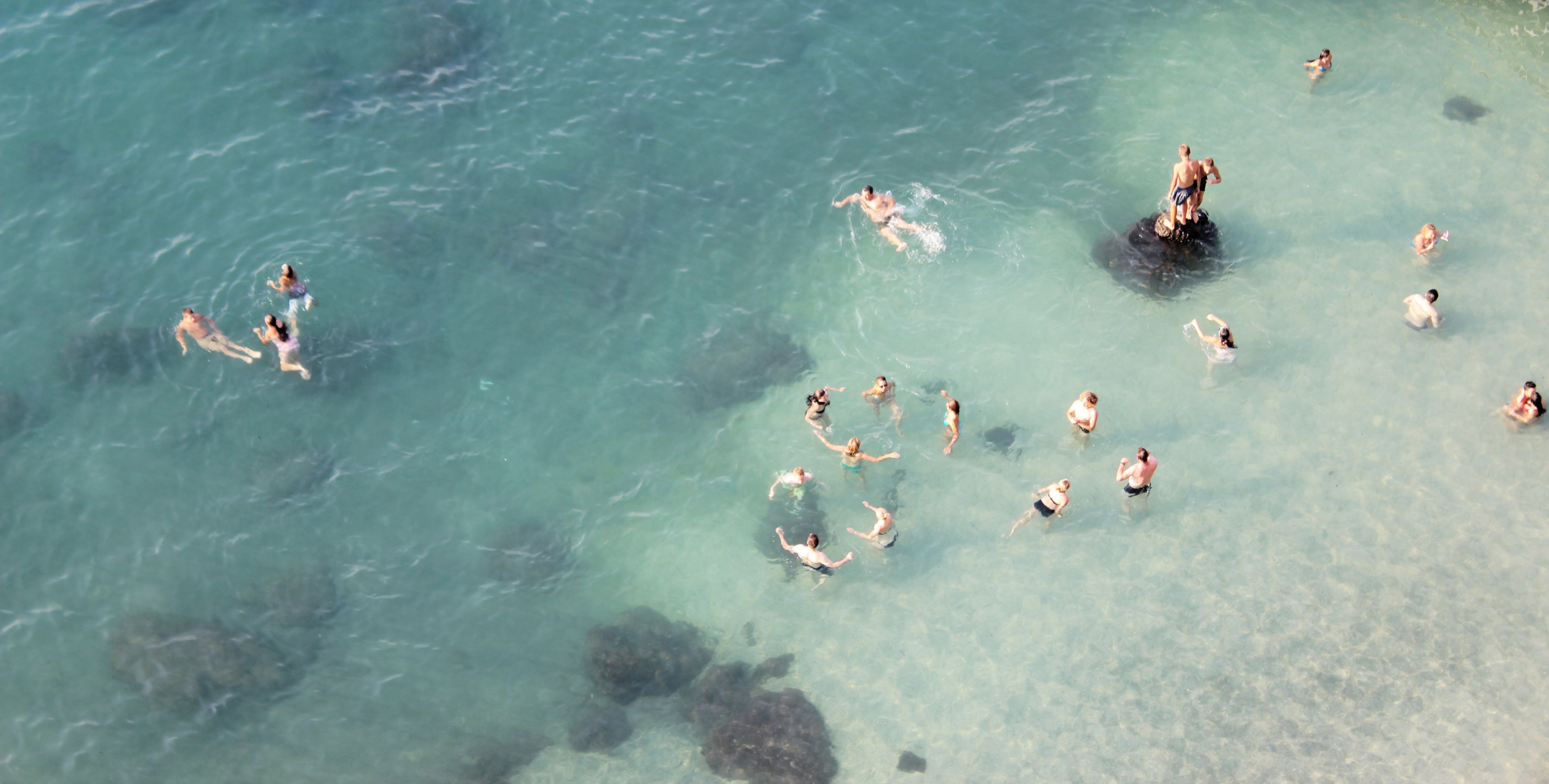 italys finest water at amalfi coast featuring people having tons of fun in blue sea, swimming in blue sea of amalfi coast 4k, HD Wallpaper