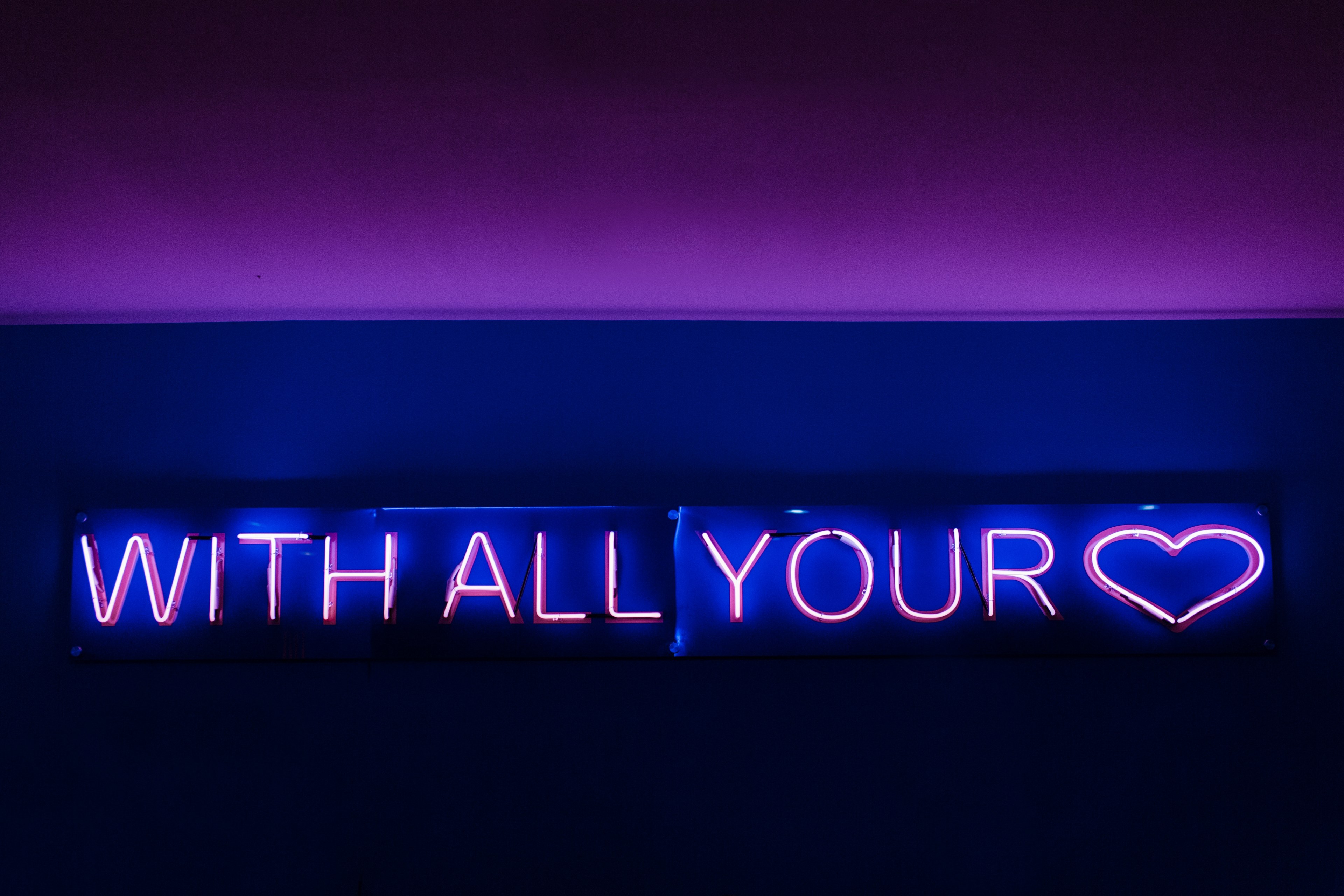 with all your heart 2 4k, HD Wallpaper
