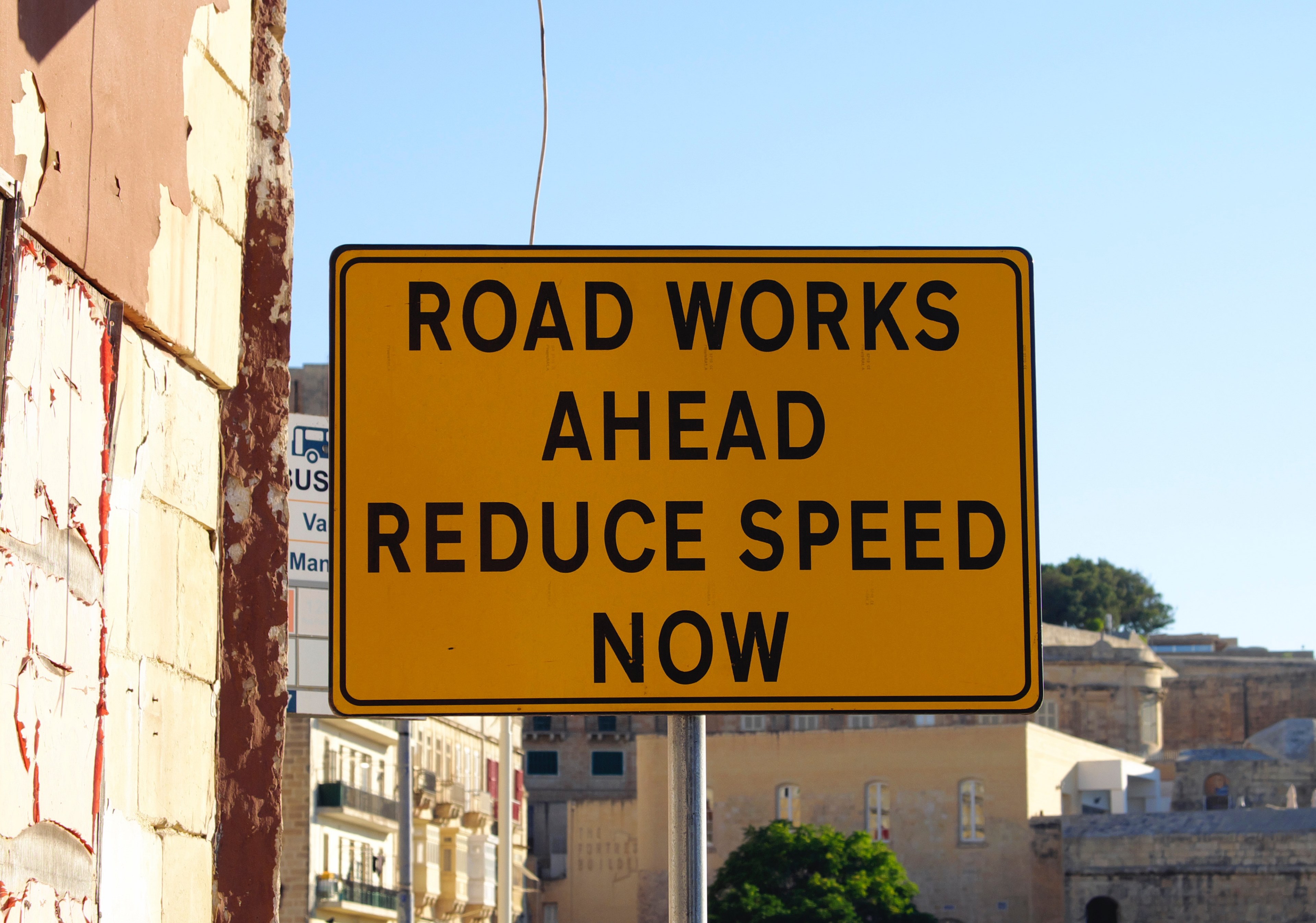 speed work road and traffic signal 4k, HD Wallpaper