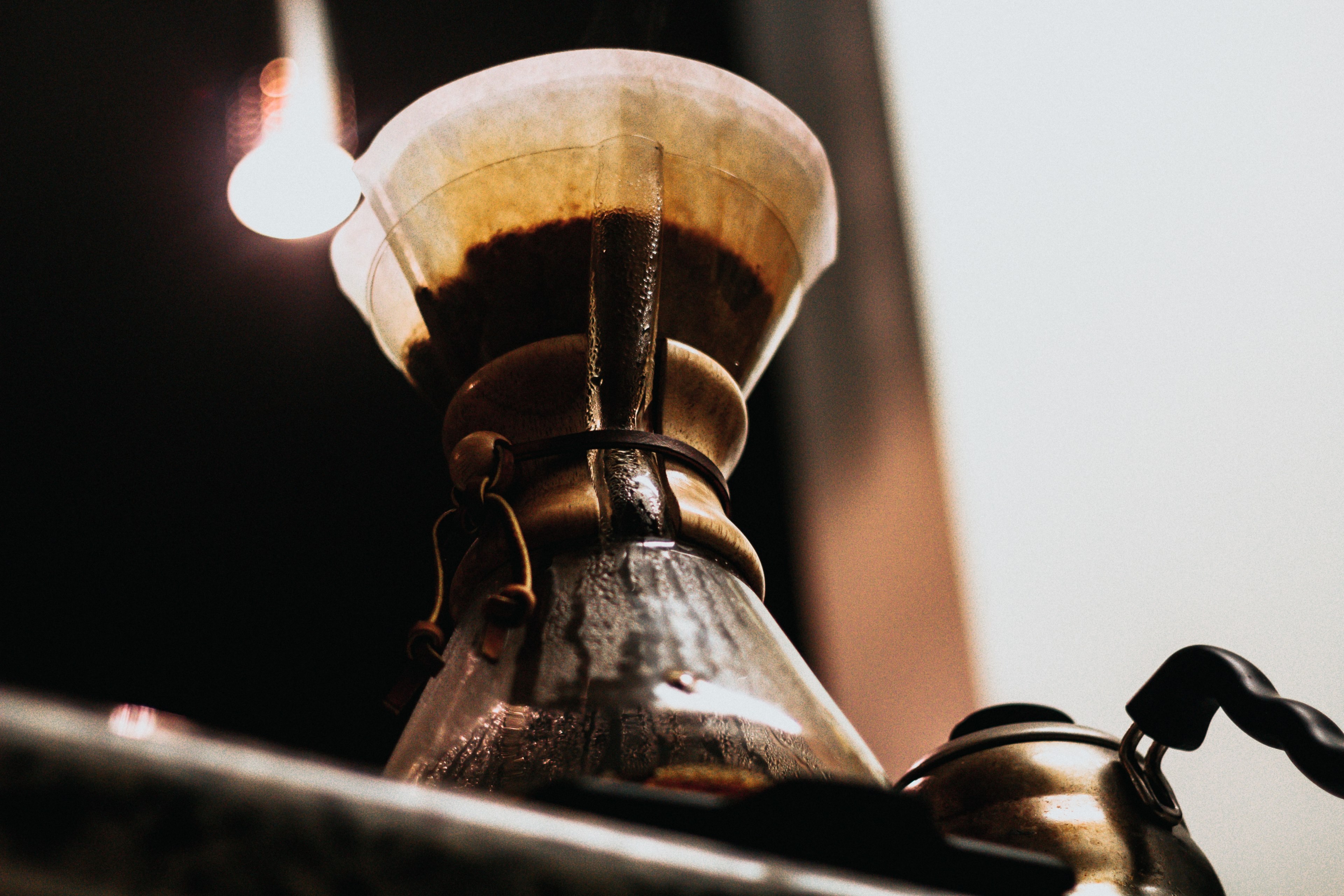 coffee jug filter and warm 4k, HD Wallpaper