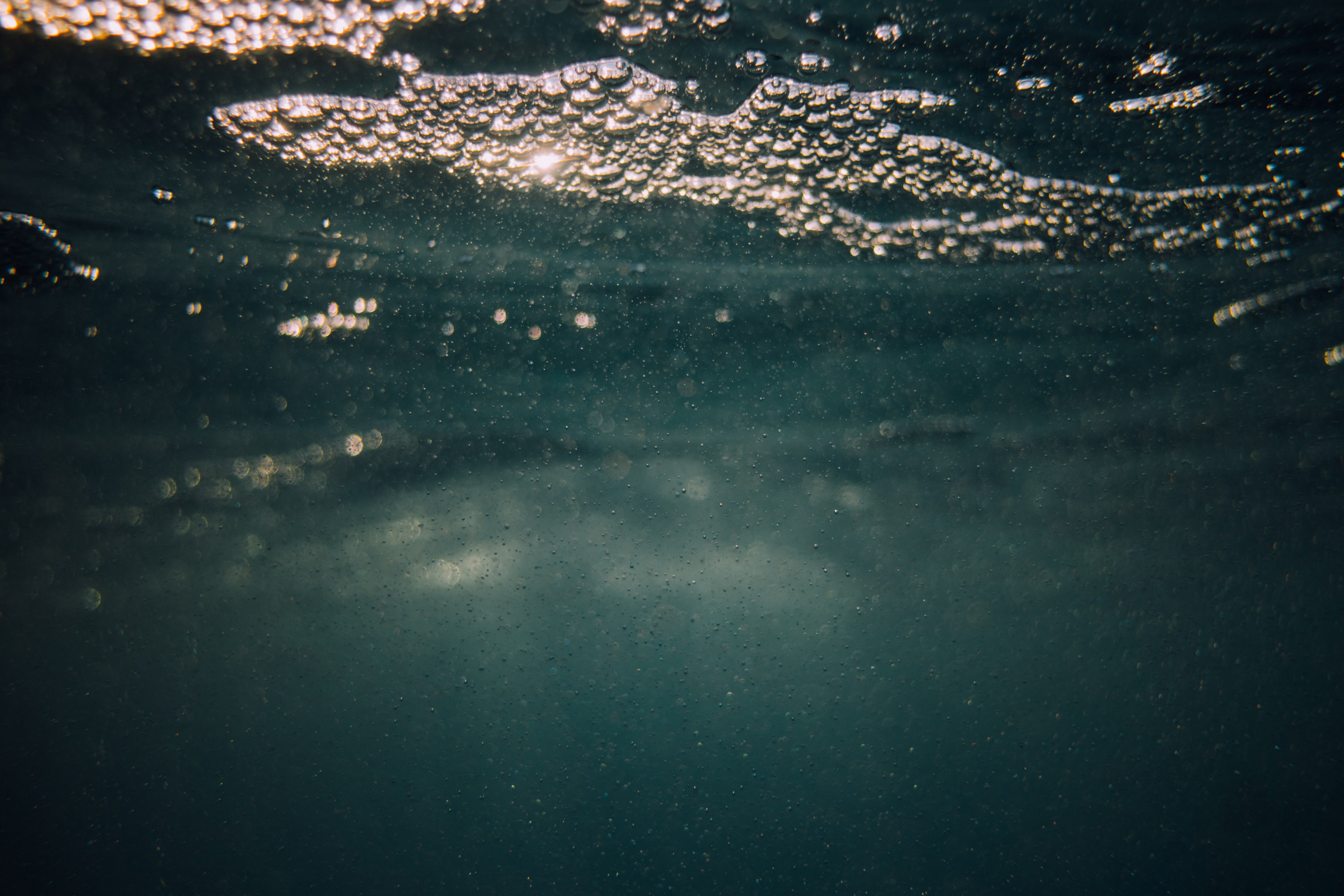 water ocean sea and underwater 4k, HD Wallpaper