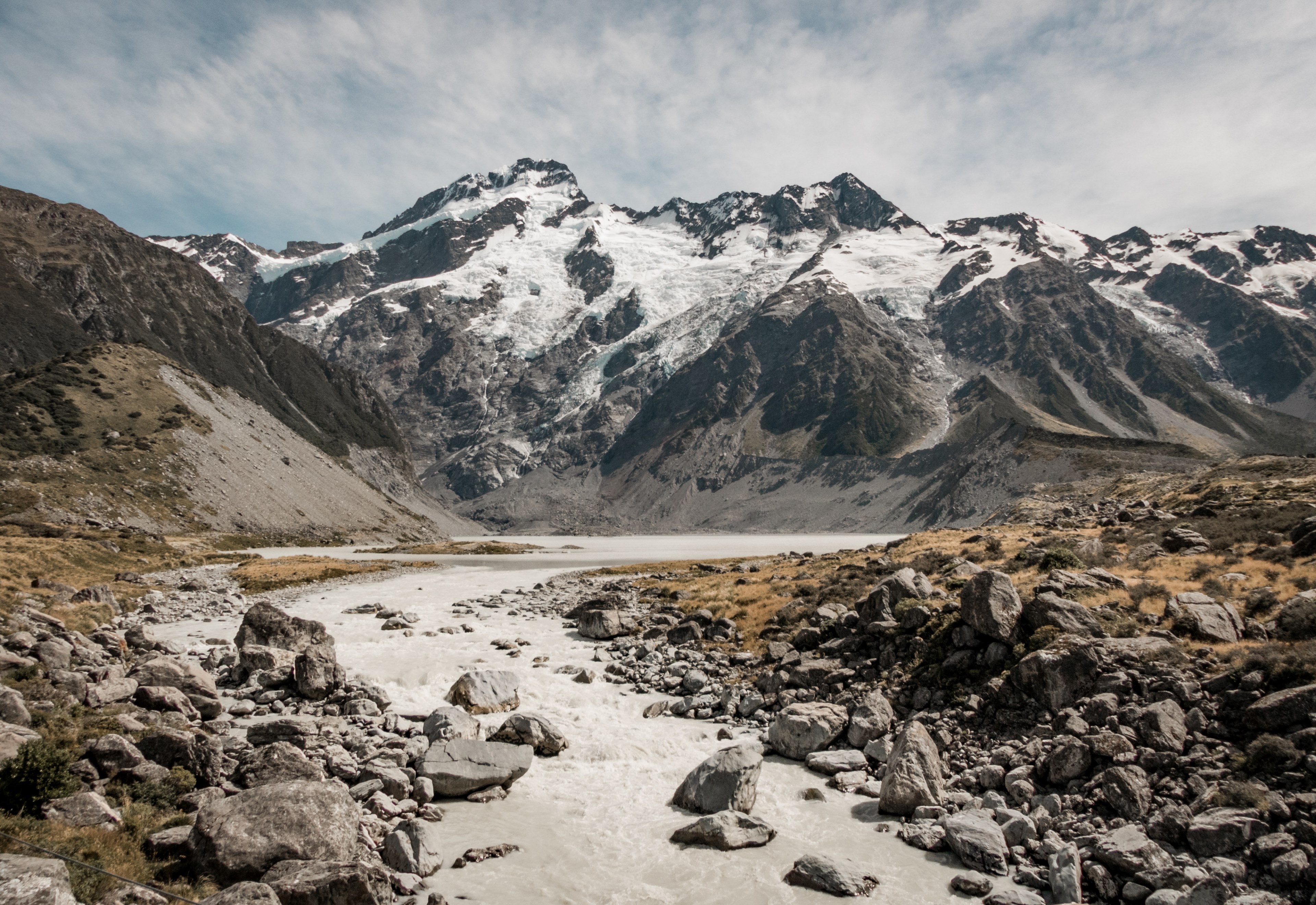 glacial runoff 4k, HD Wallpaper