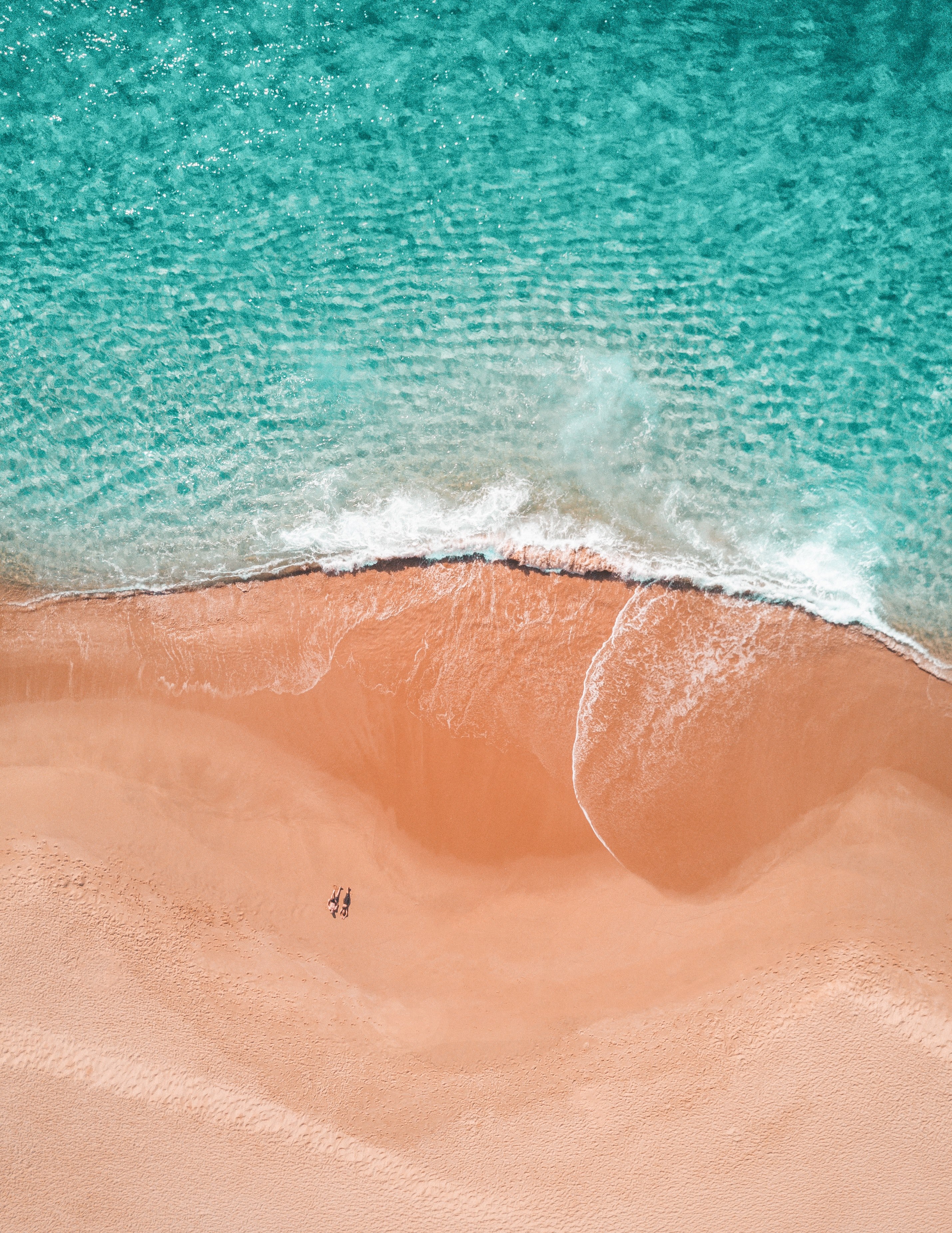 you me_ and the sea 4k, Phone HD Wallpaper