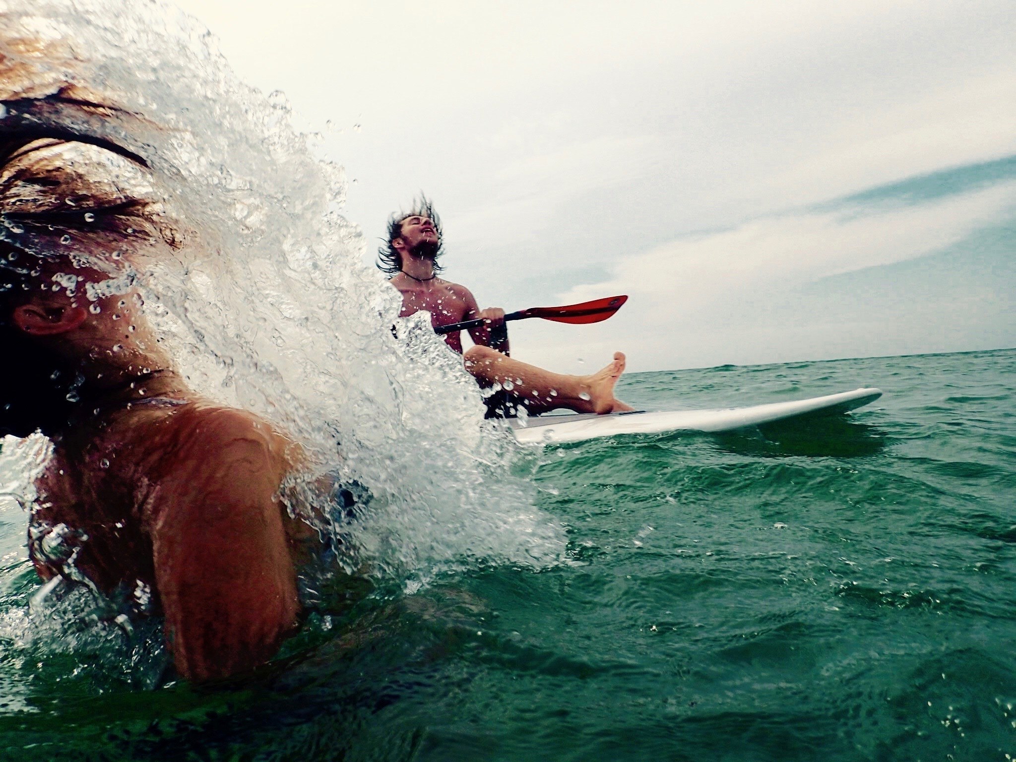 michigan splash board and paddle 4k, HD Wallpaper