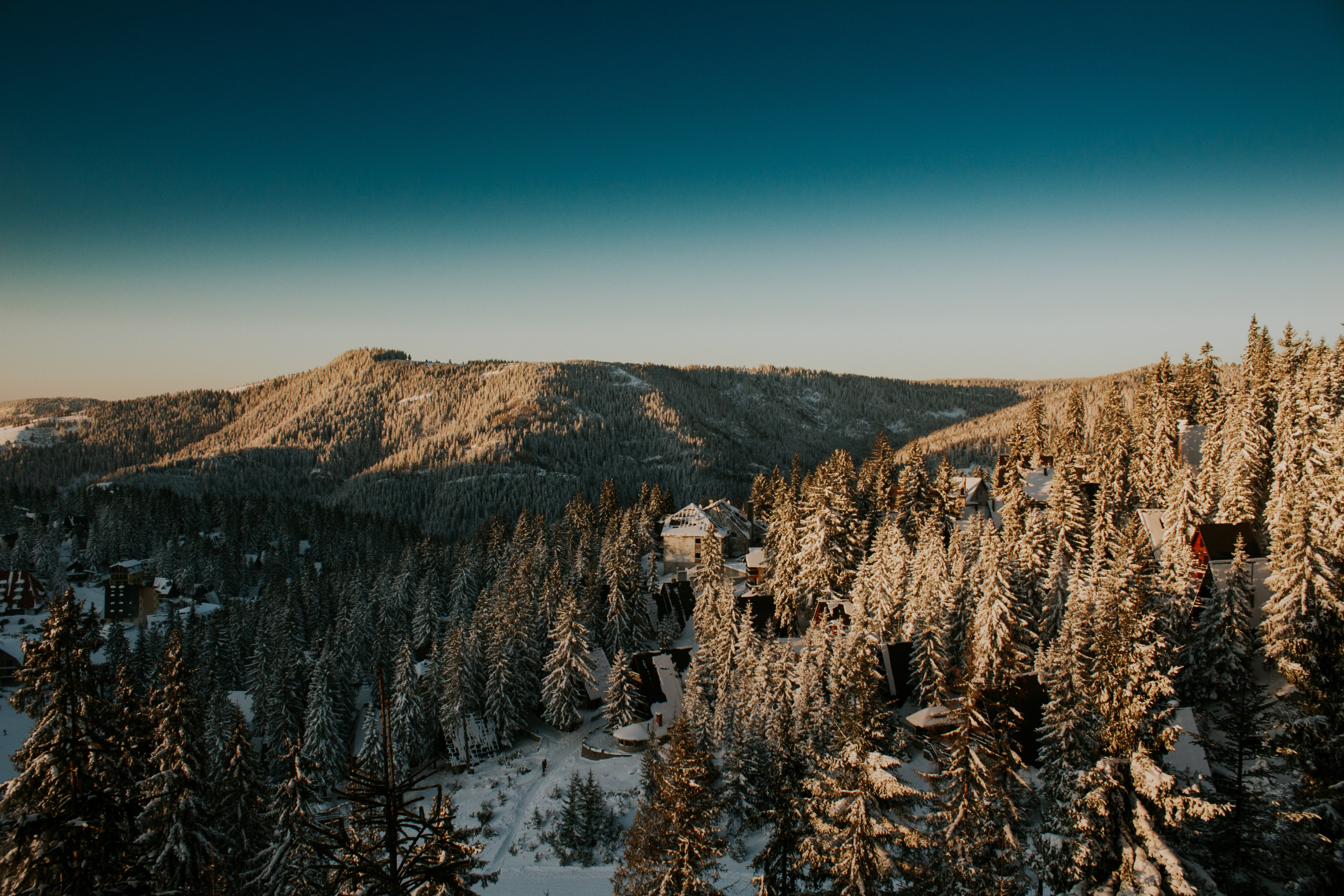 whats not to love about winter in the mountains 4k, HD Wallpaper