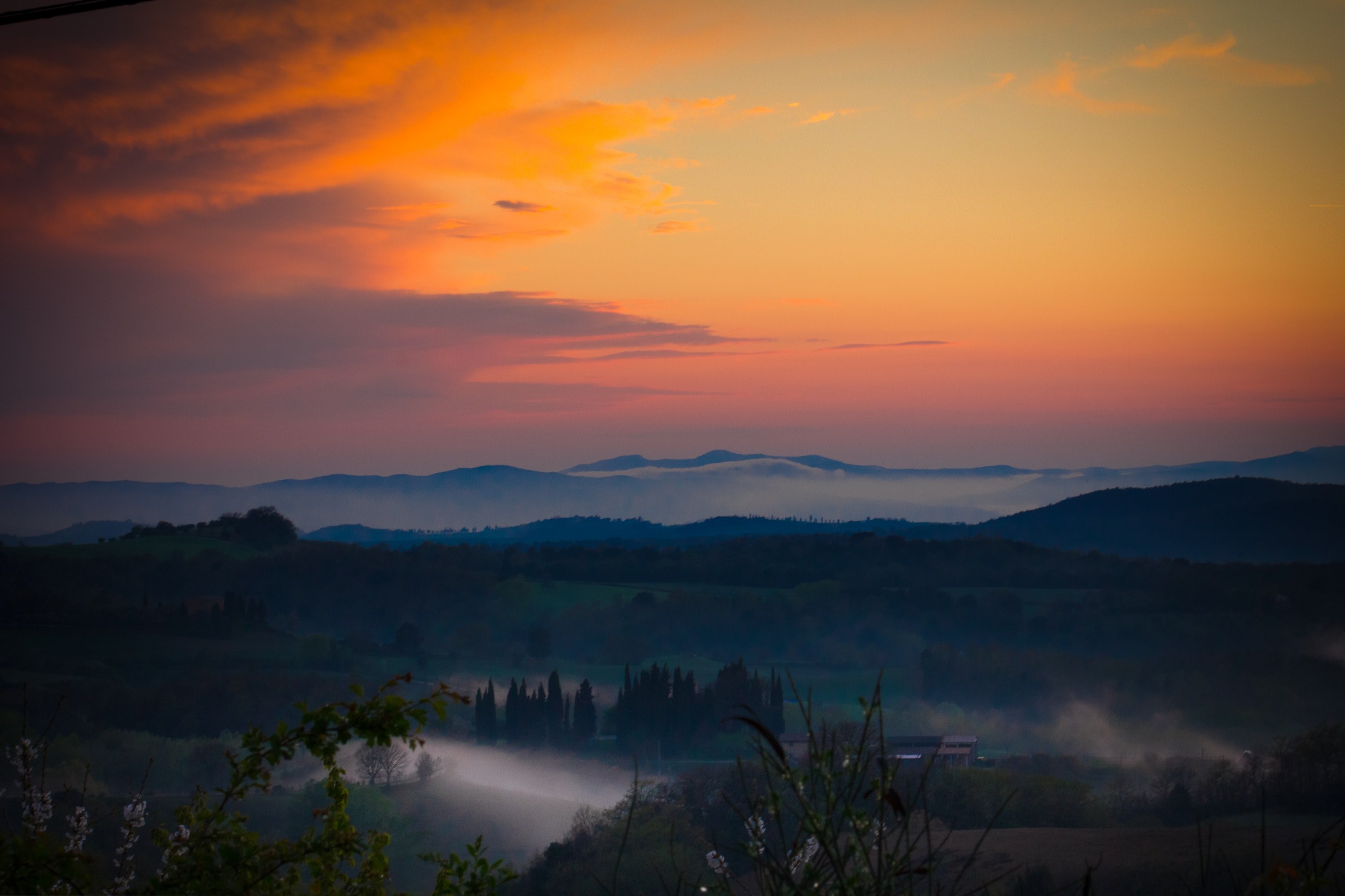 horizon dusk dawn and sunset 4k, HD Wallpaper