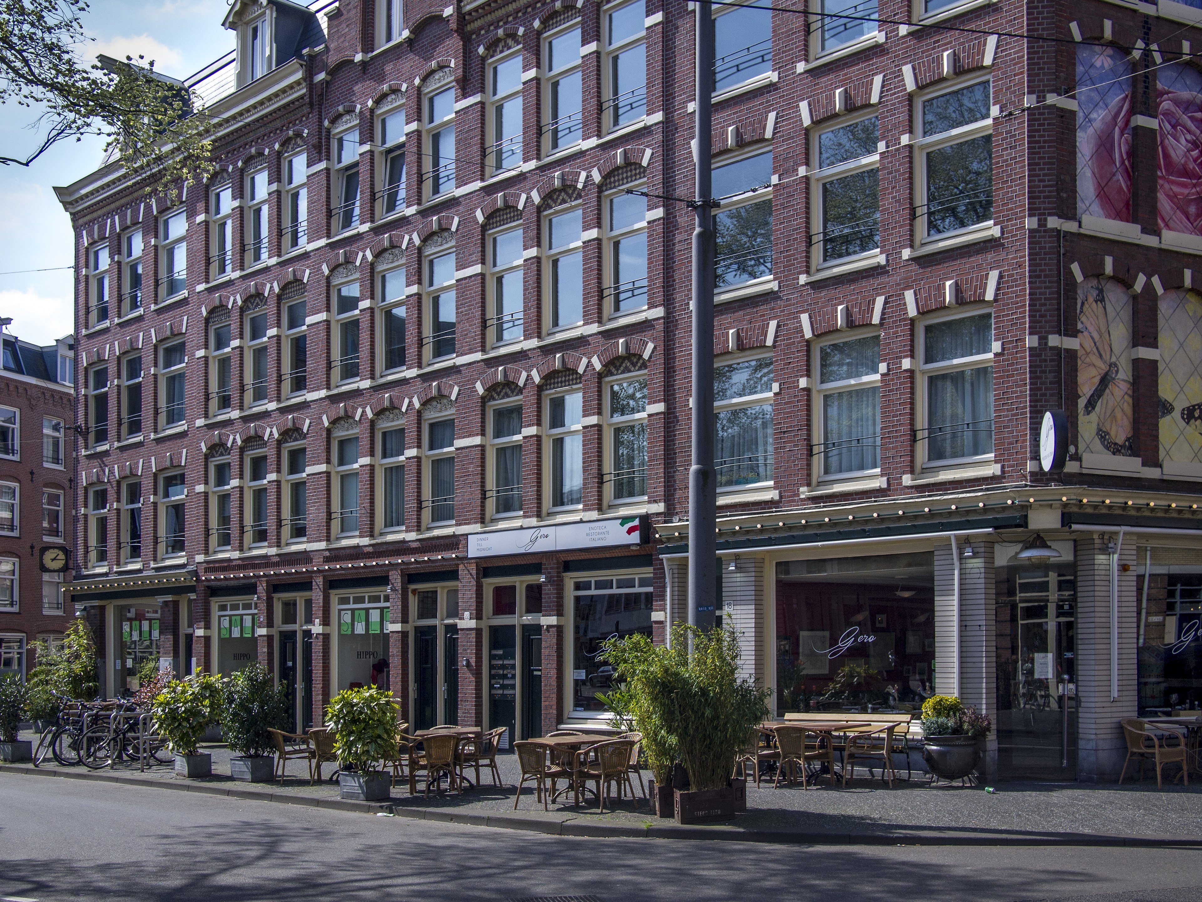 dutch living old city westerpark and building 4k, HD Wallpaper