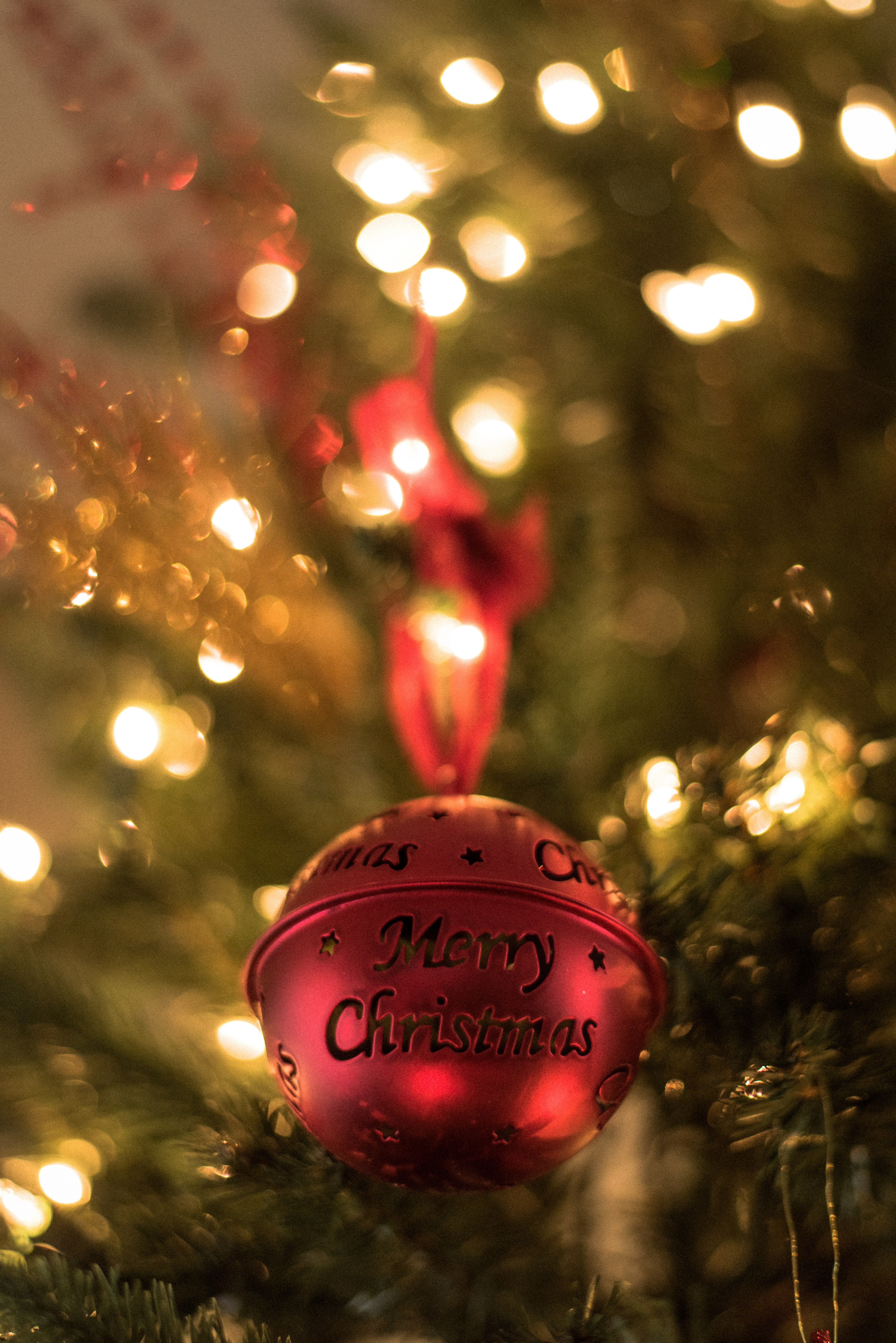 merry christmas 4k, Phone HD Wallpaper