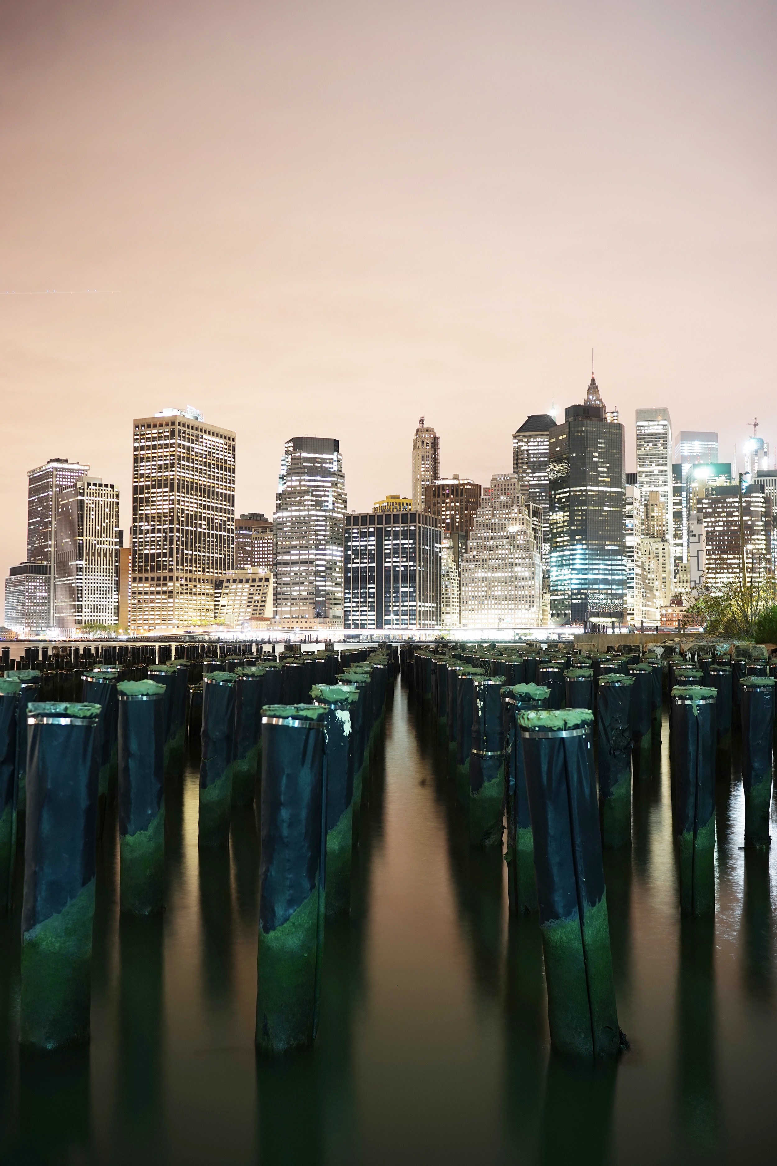 dock water new york and hudson river hd, 4k, Phone HD Wallpaper
