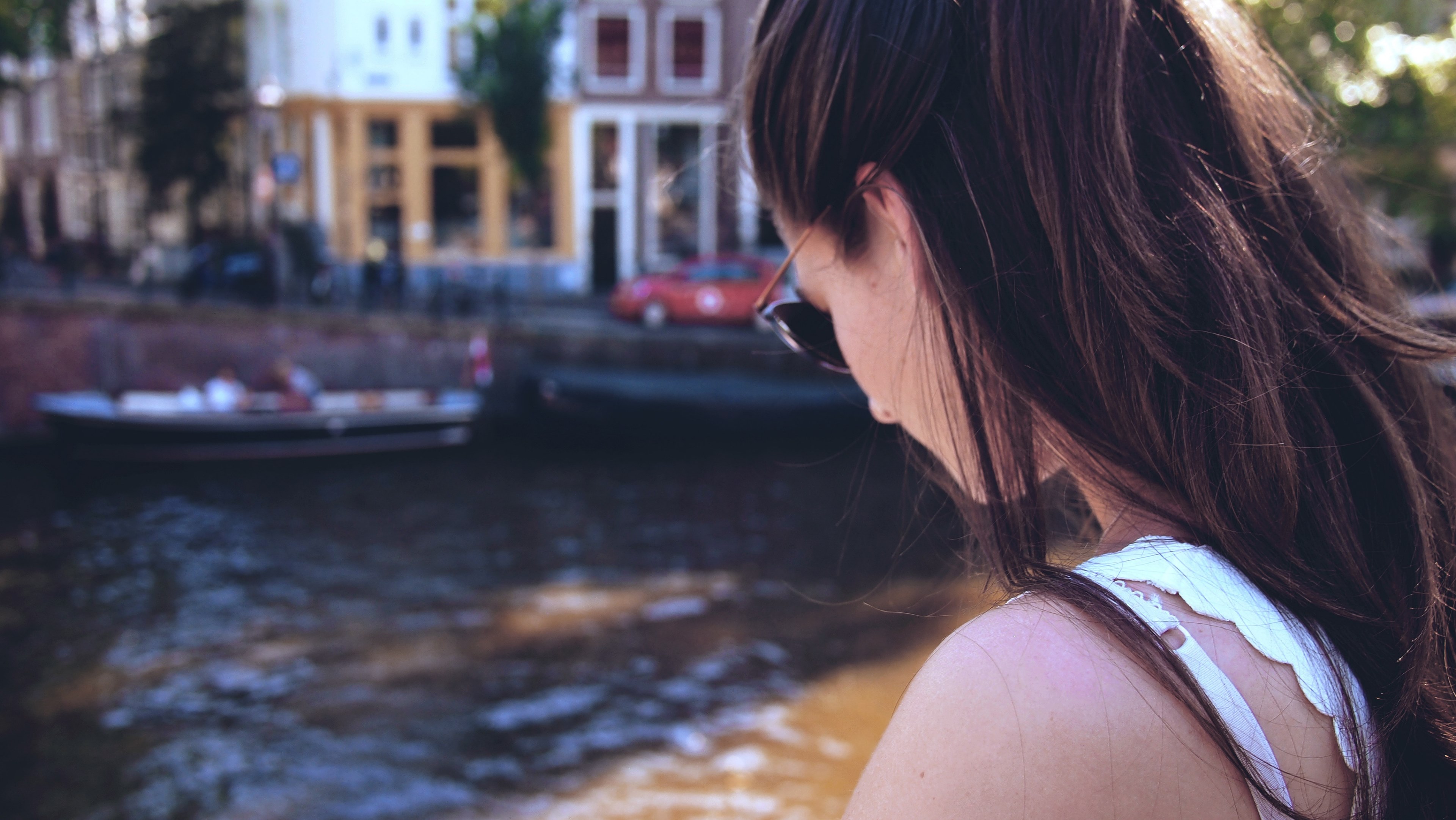 look view discover and boat 4k, HD Wallpaper