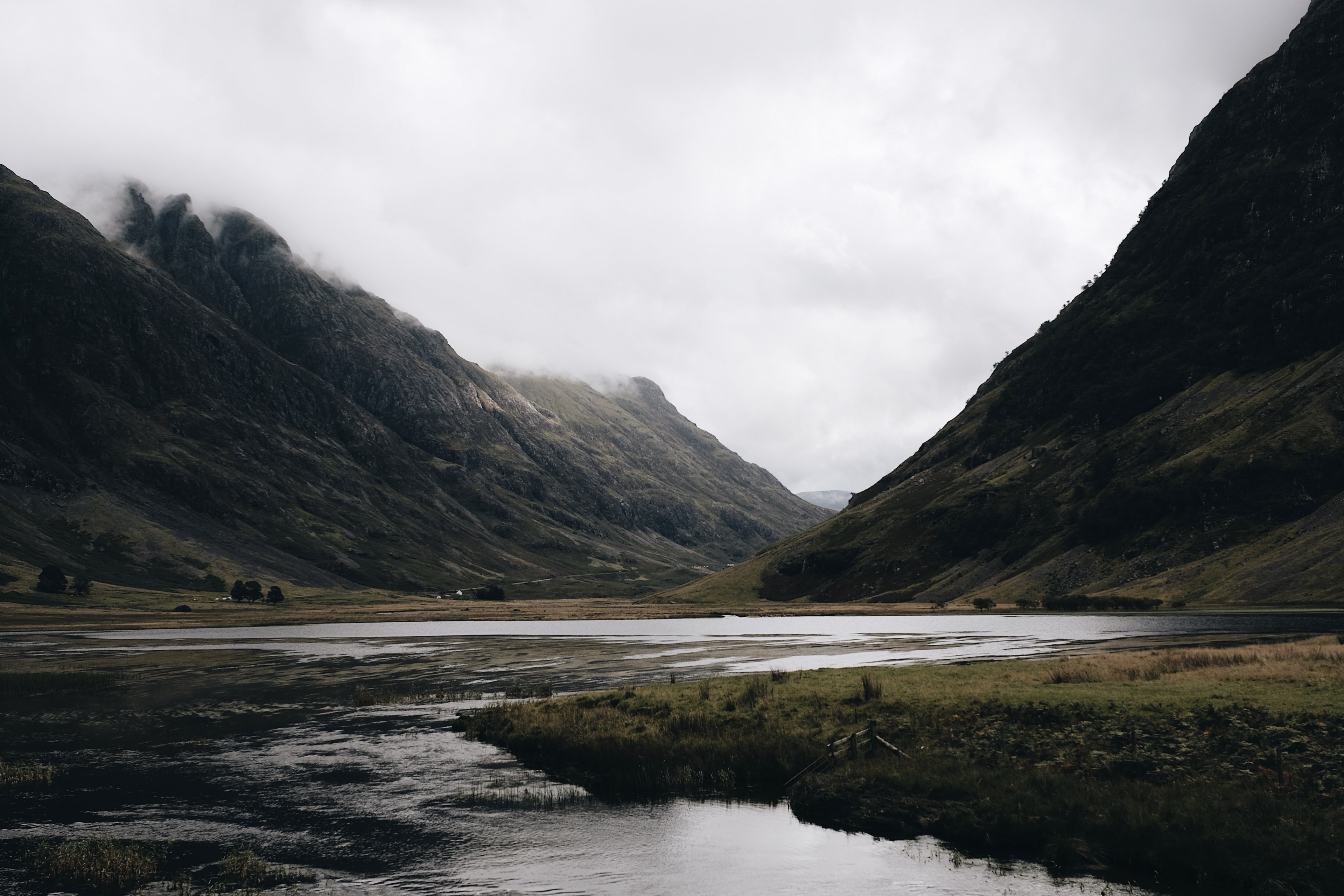 glen coe 4k, HD Wallpaper