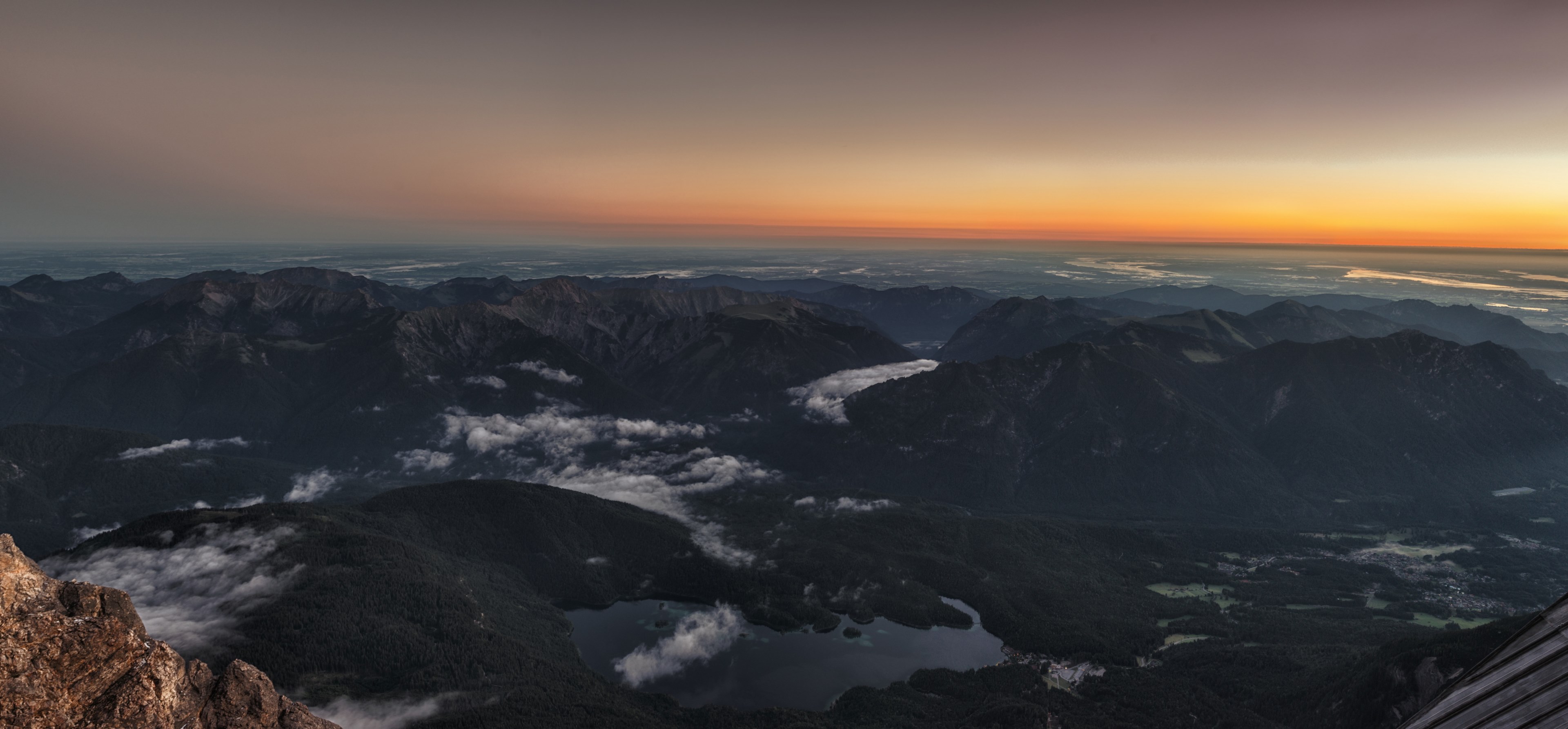 zugspitze pentax rock and forest 4k, HD Wallpaper