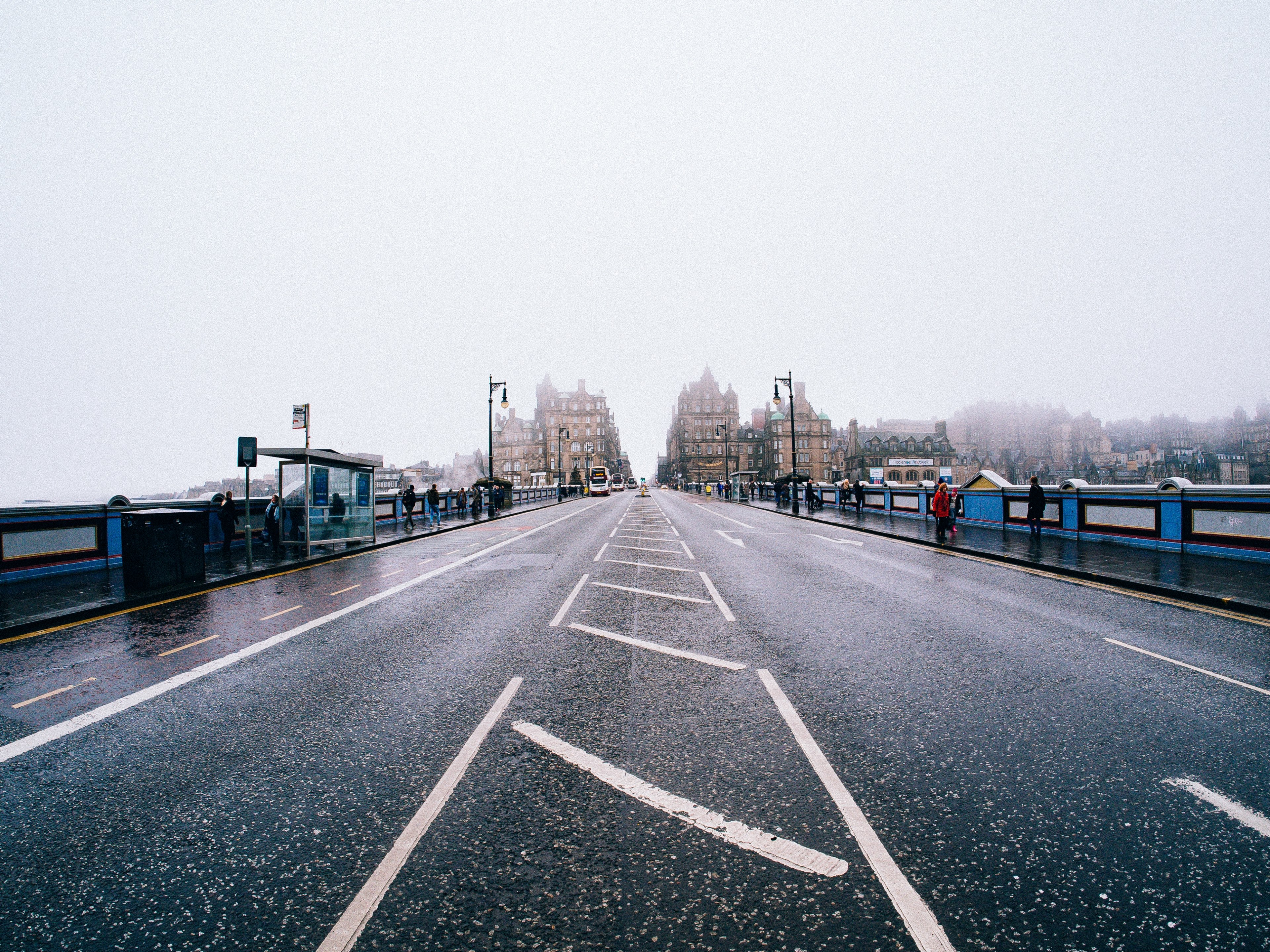 edinburgh north bridge 4k, HD Wallpaper