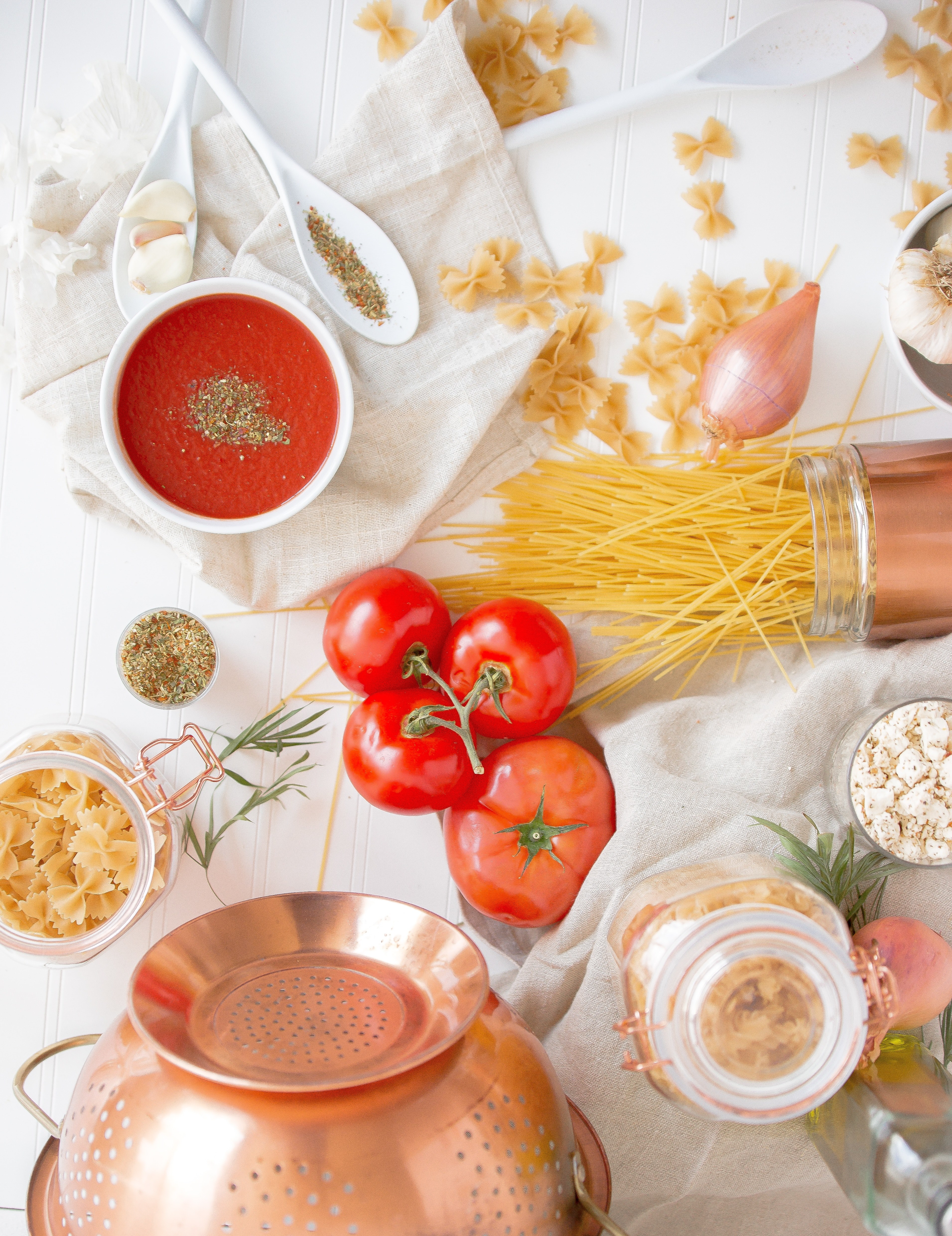food flatlay tomato and soup hd, 4k, Phone HD Wallpaper