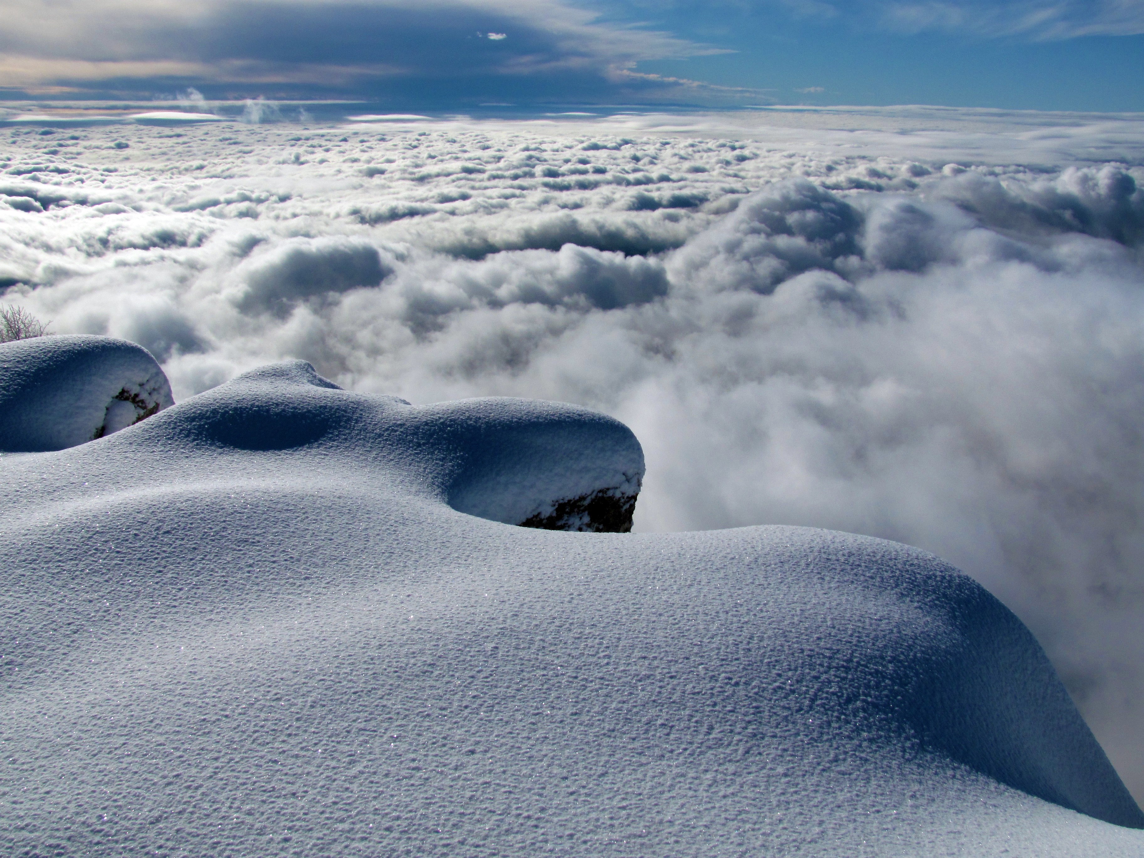 outdoor cloud rock and reflection 4k, HD Wallpaper