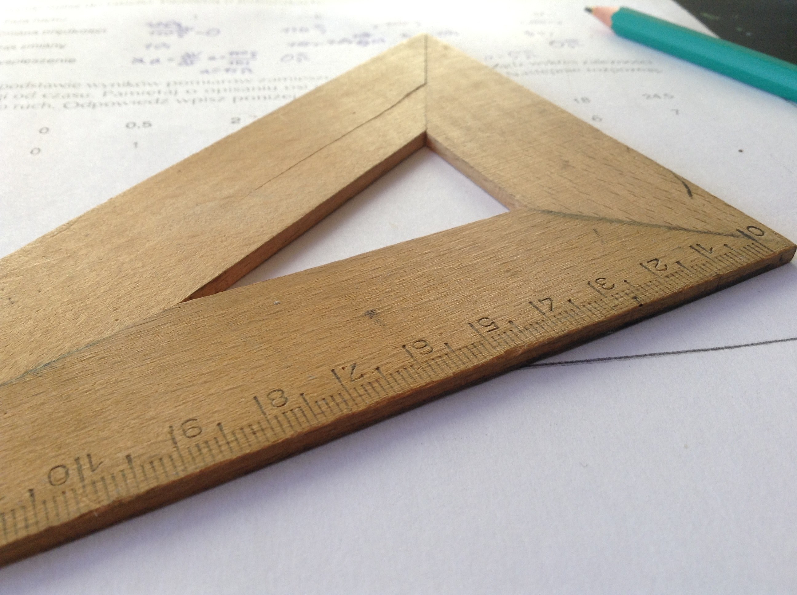 measurement pencil ruler and paper 4k, HD Wallpaper