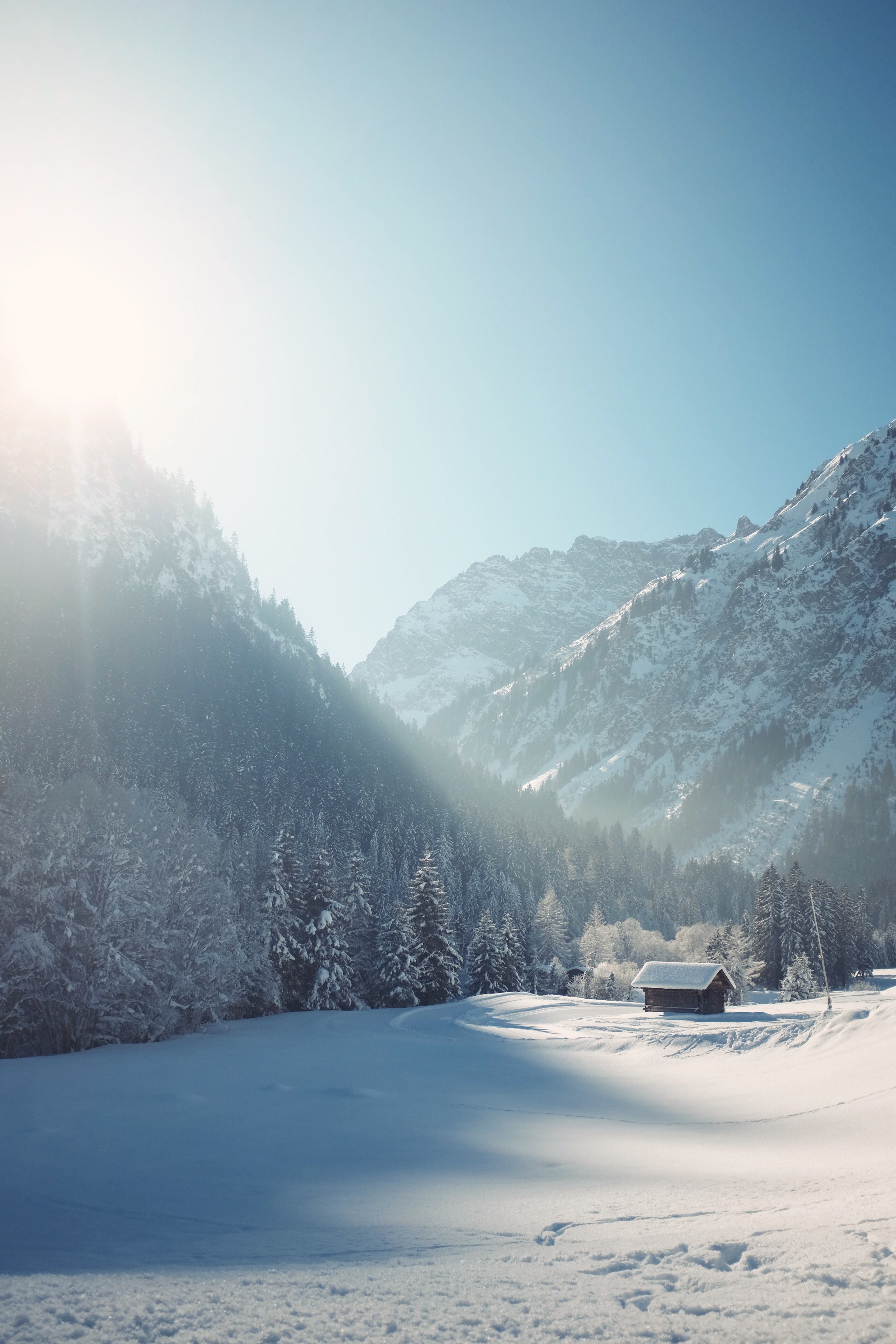 mittelberg 4k, Phone HD Wallpaper