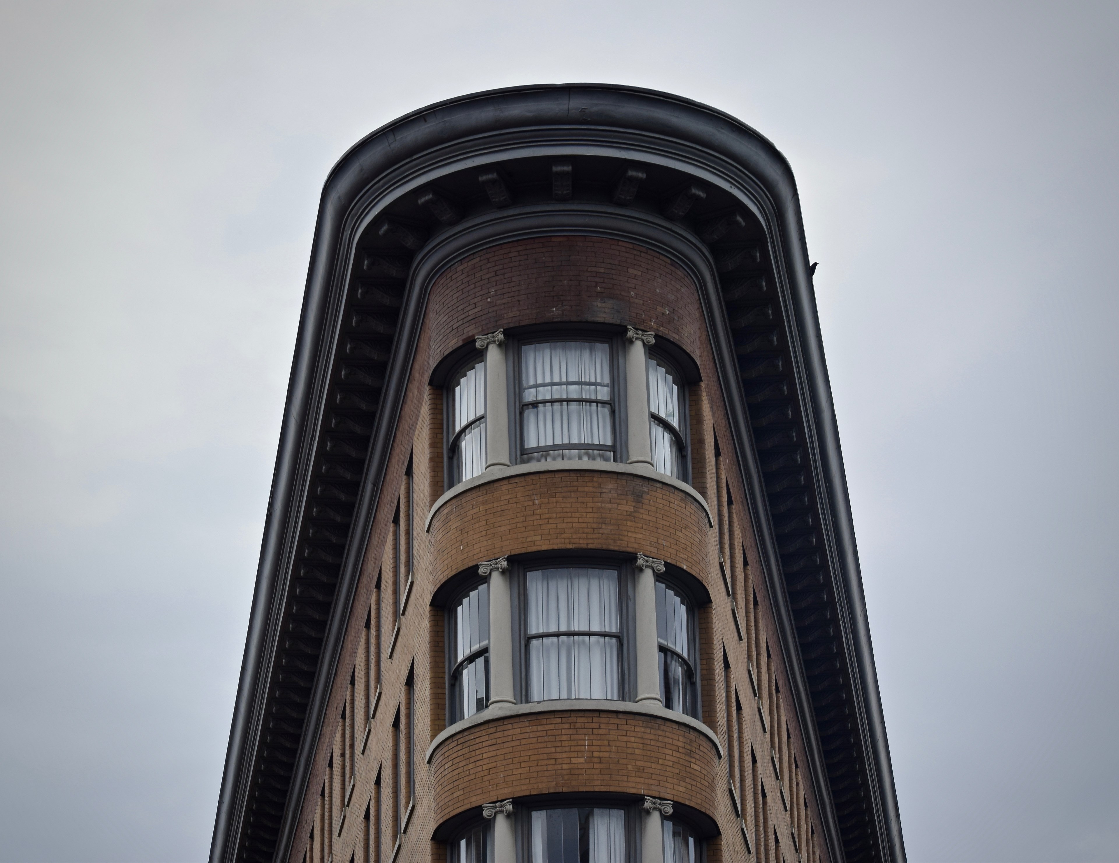 architecture old brick and symmetrical 4k, HD Wallpaper