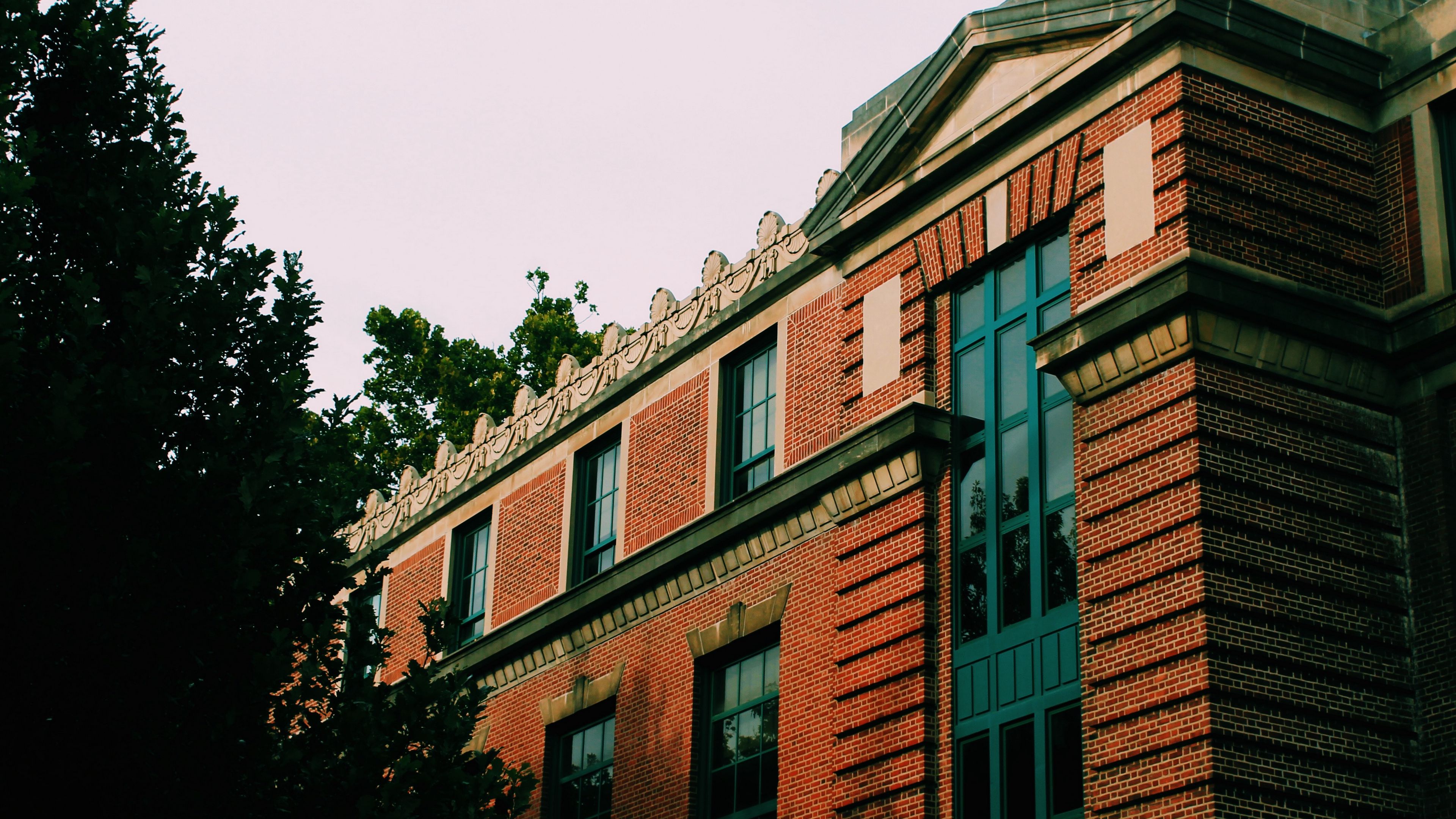facade, building, windows, 4k, HD Wallpaper