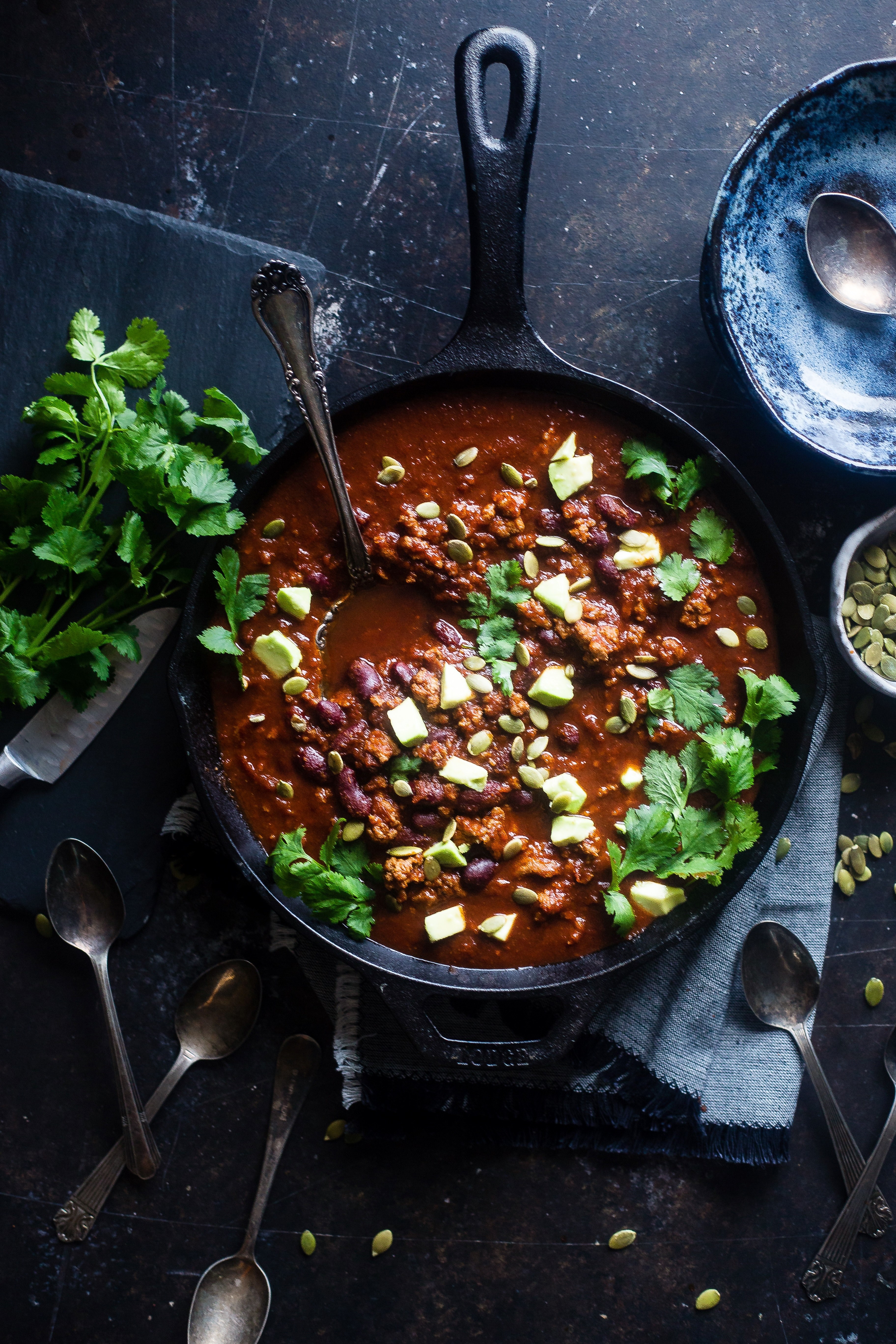 spicy and sweet turkey chili 4k, Phone HD Wallpaper