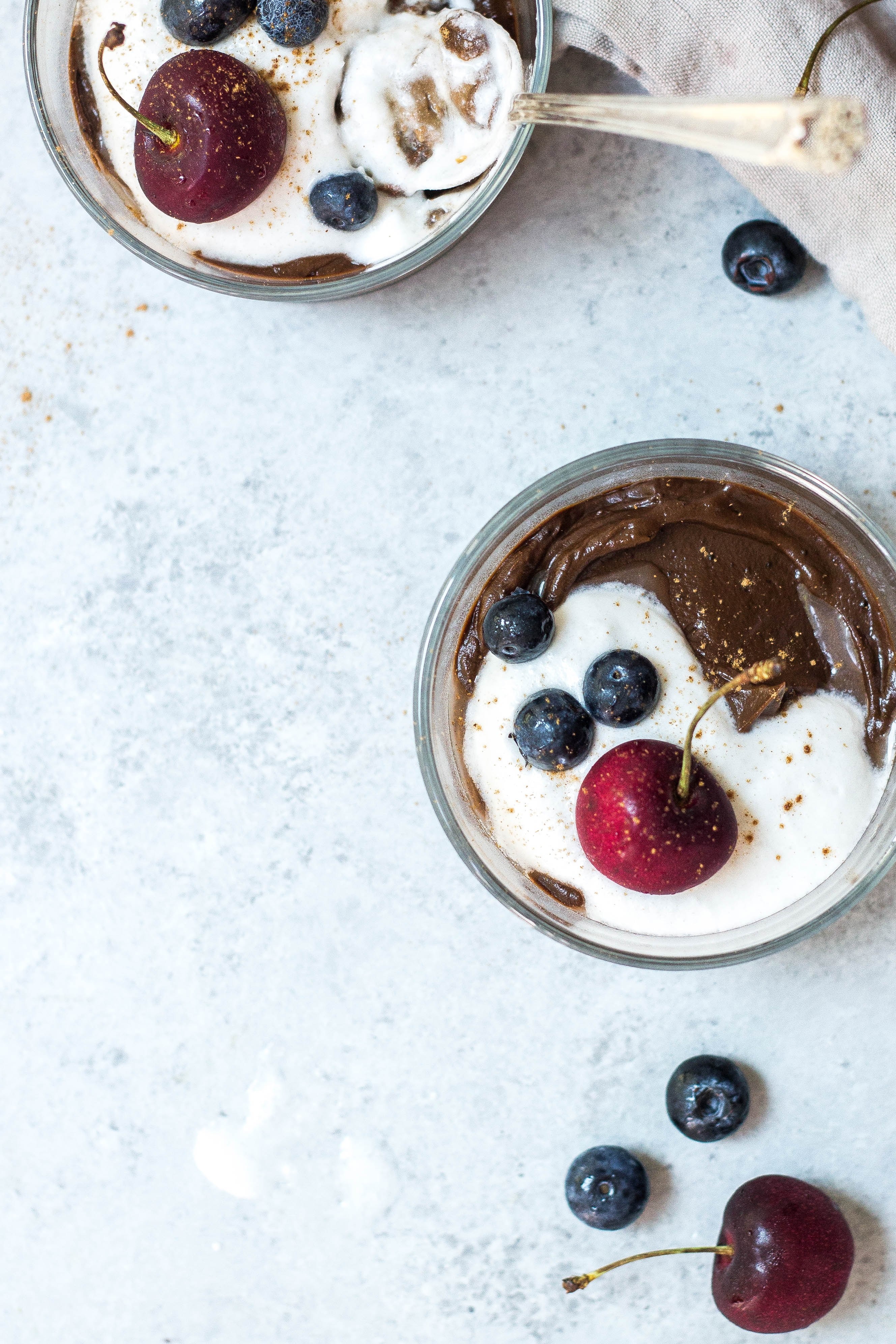 chocolate avocado pudding 4k, Phone HD Wallpaper