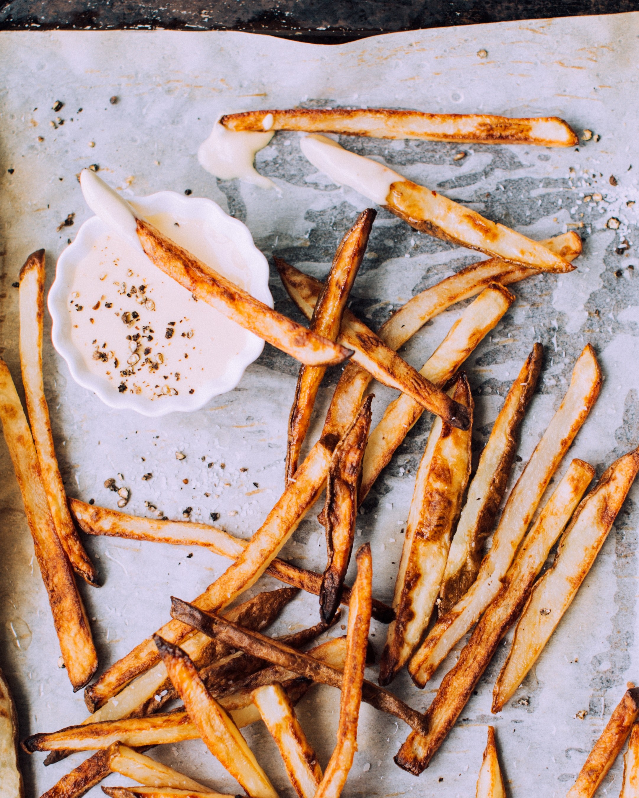 oven fried french fry potatoes 4k, Phone HD Wallpaper