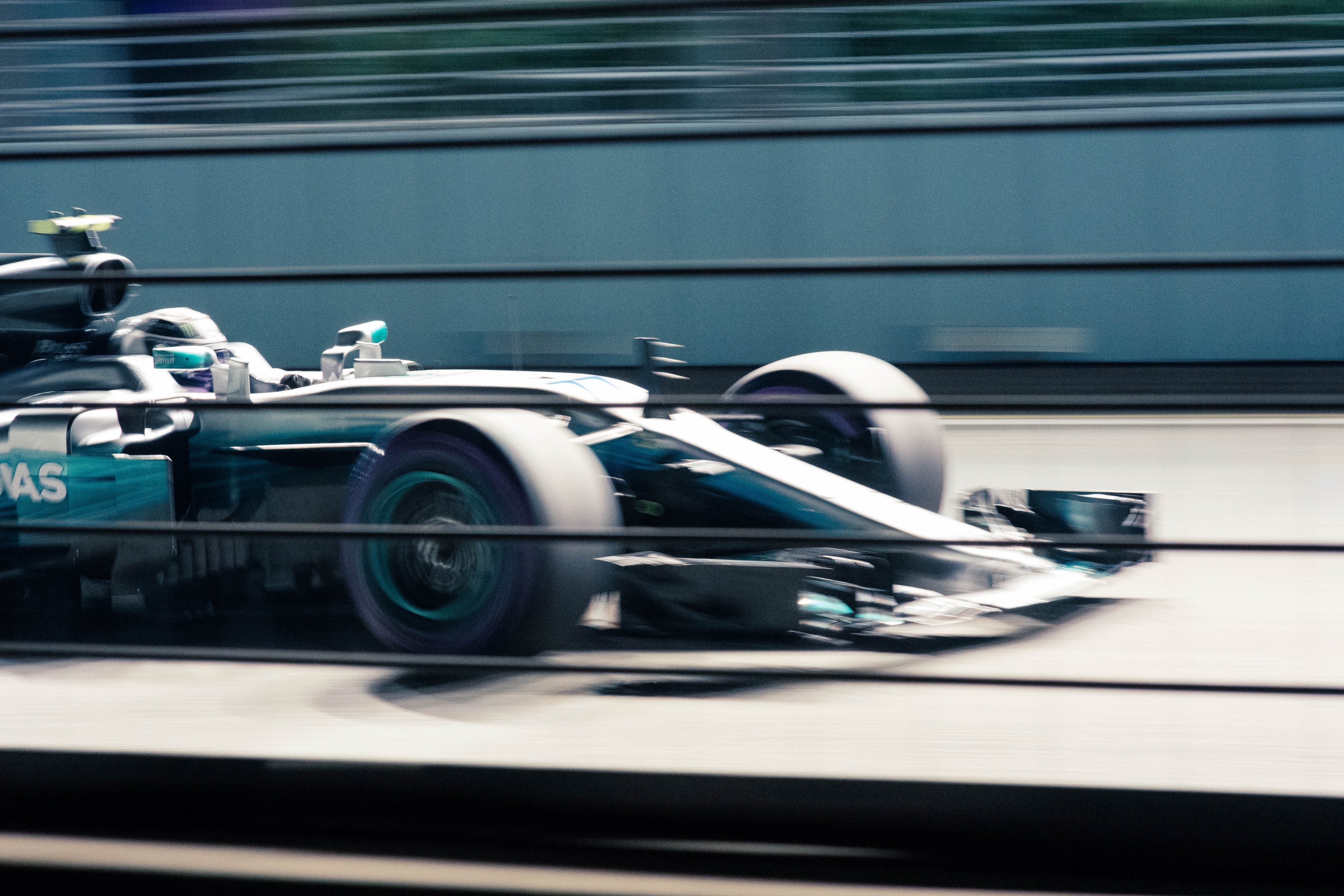 car racing car fence and barrier 4k, HD Wallpaper