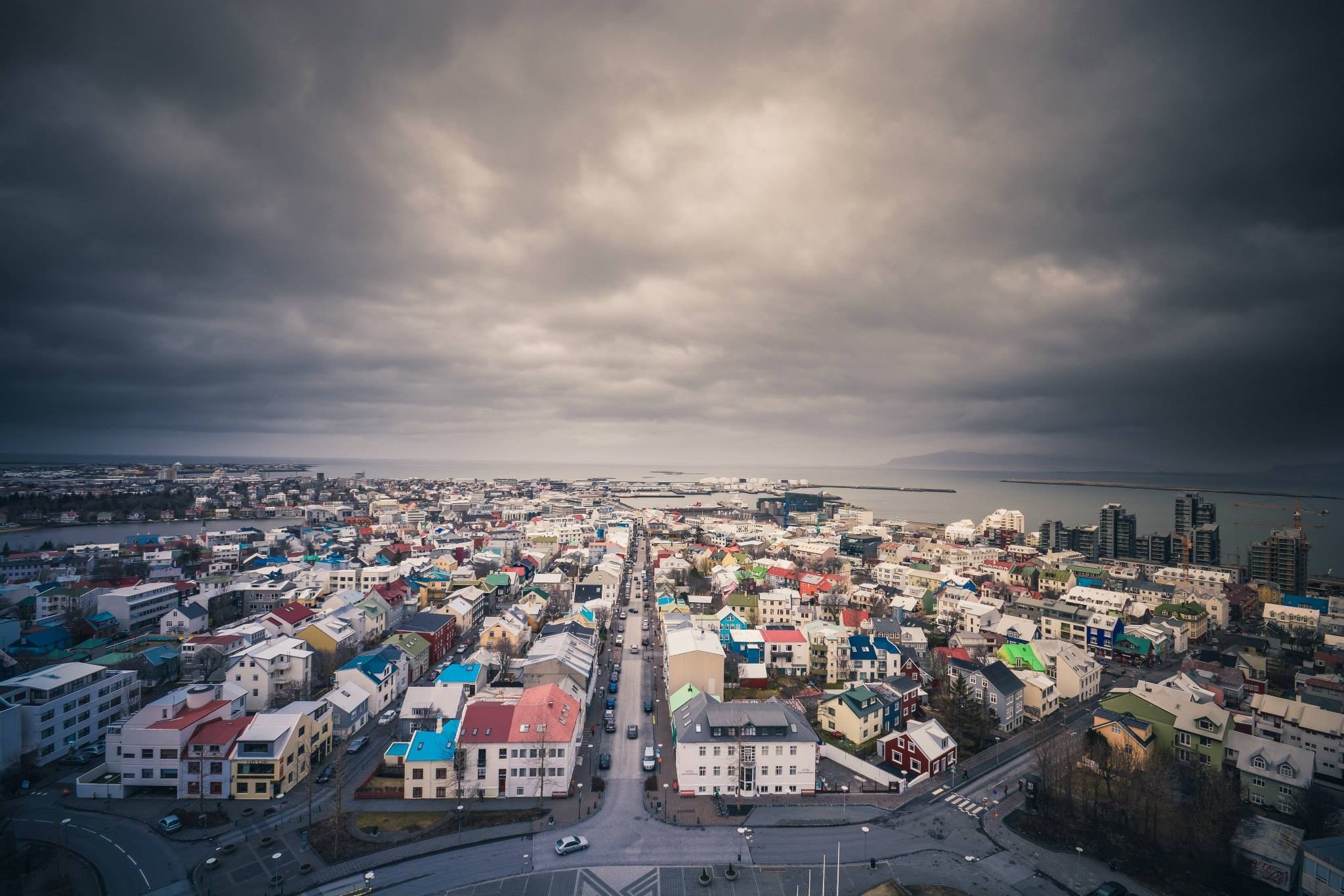 town village architecture and building 4k, HD Wallpaper