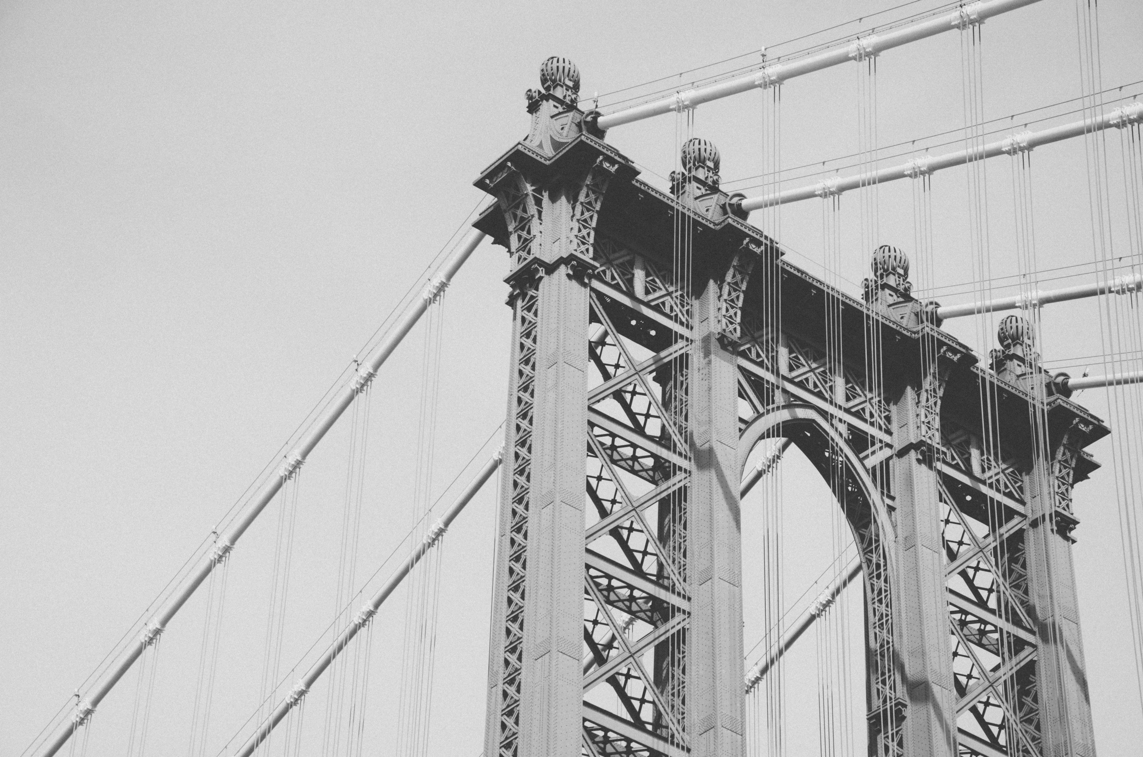 texture bampw blackandwhite and nyc 4k, HD Wallpaper