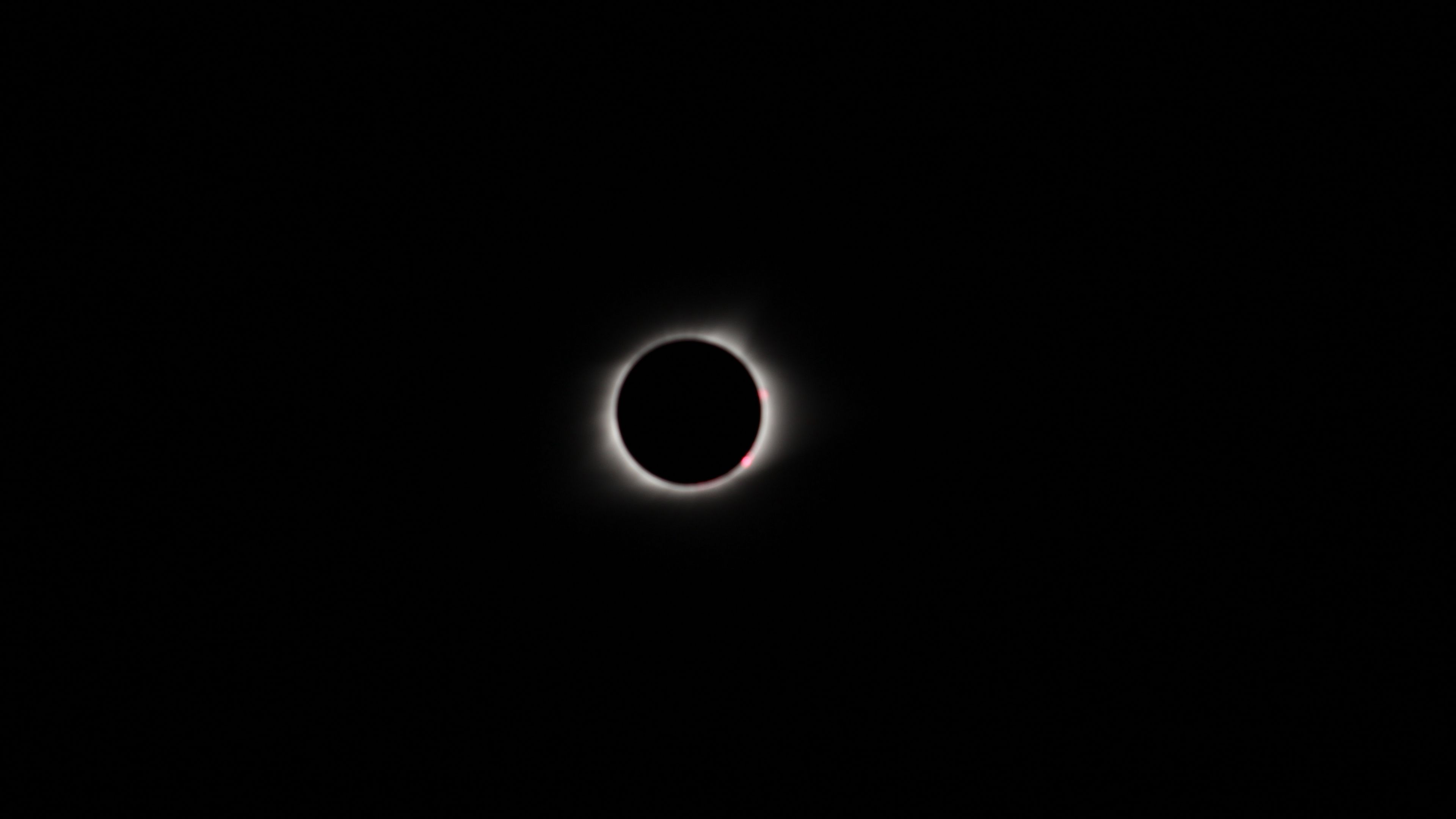 eclipse, dark, moon, sun, 4k, HD Wallpaper