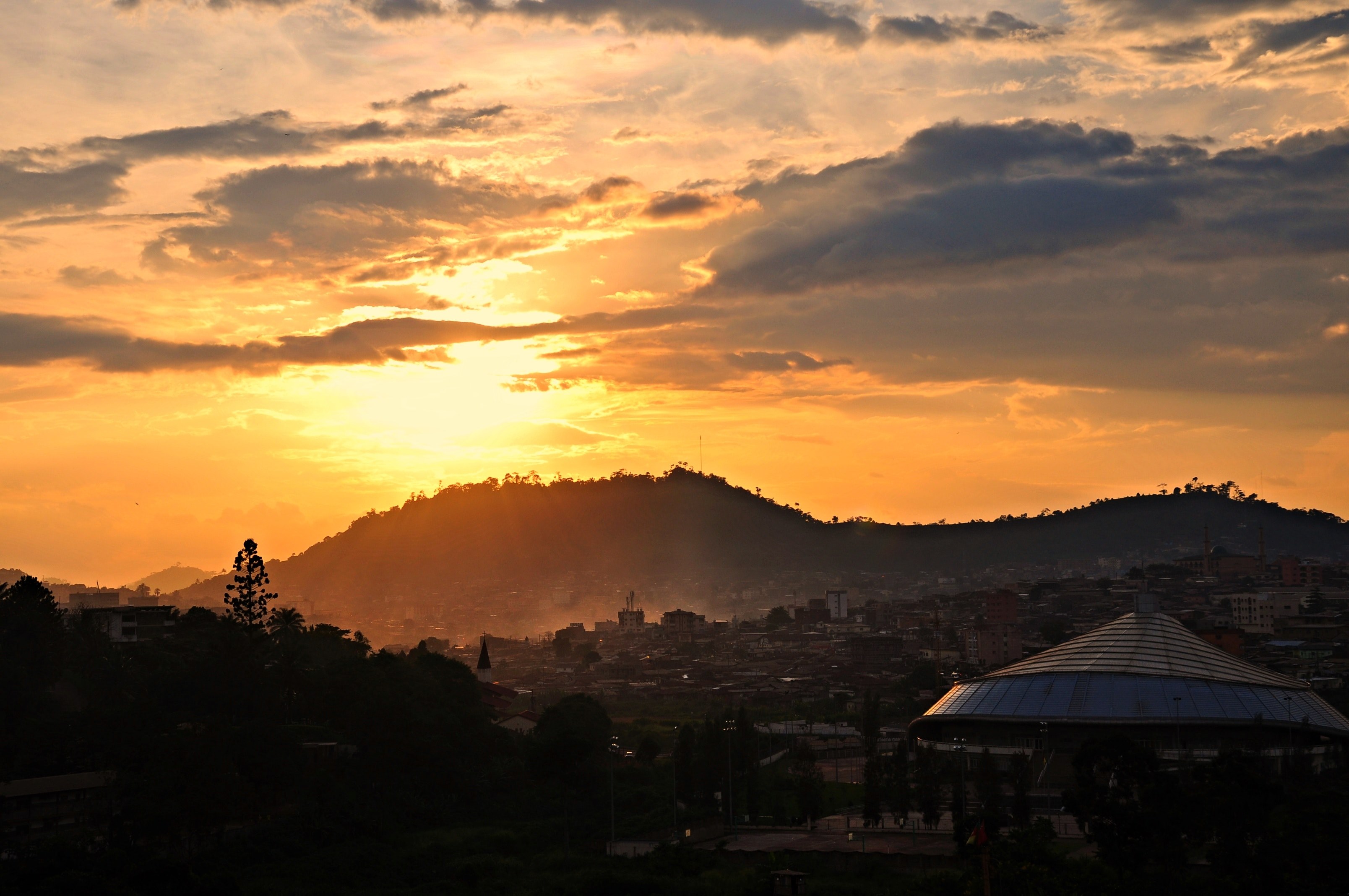 urban city cityscape and africa 4k, HD Wallpaper