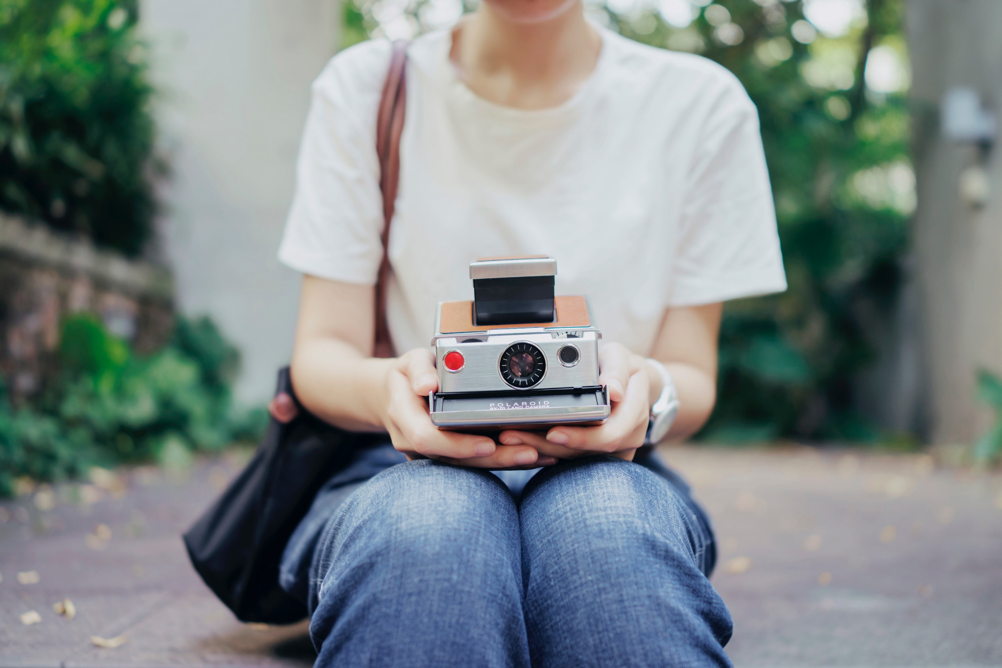 woman female camera and old 4k, HD Wallpaper