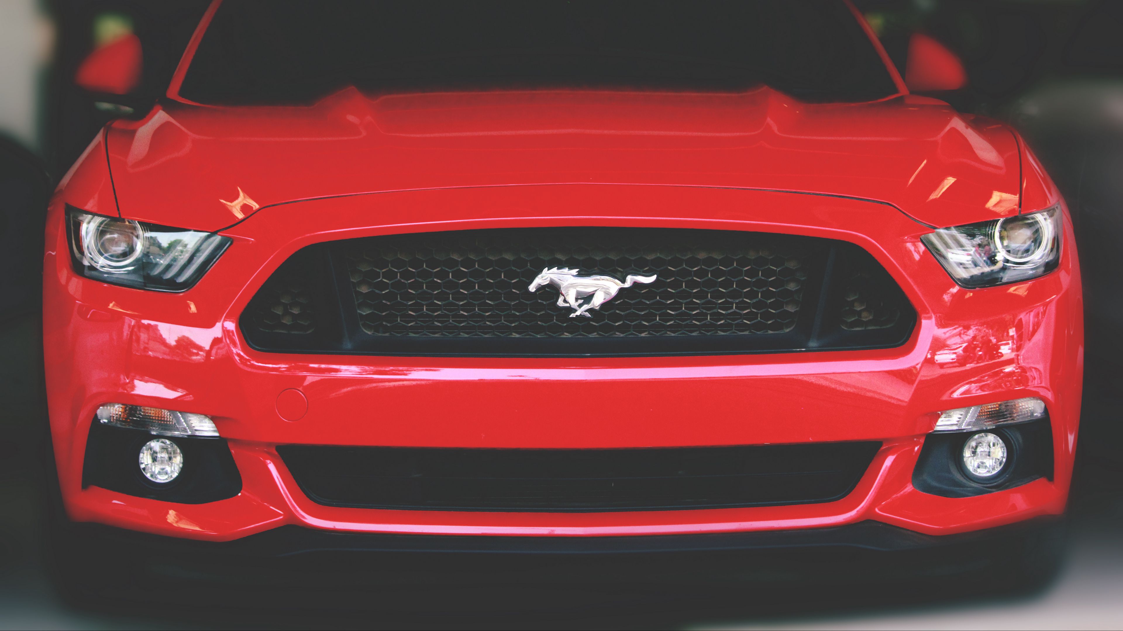 car, front view, classic, 4k, HD Wallpaper