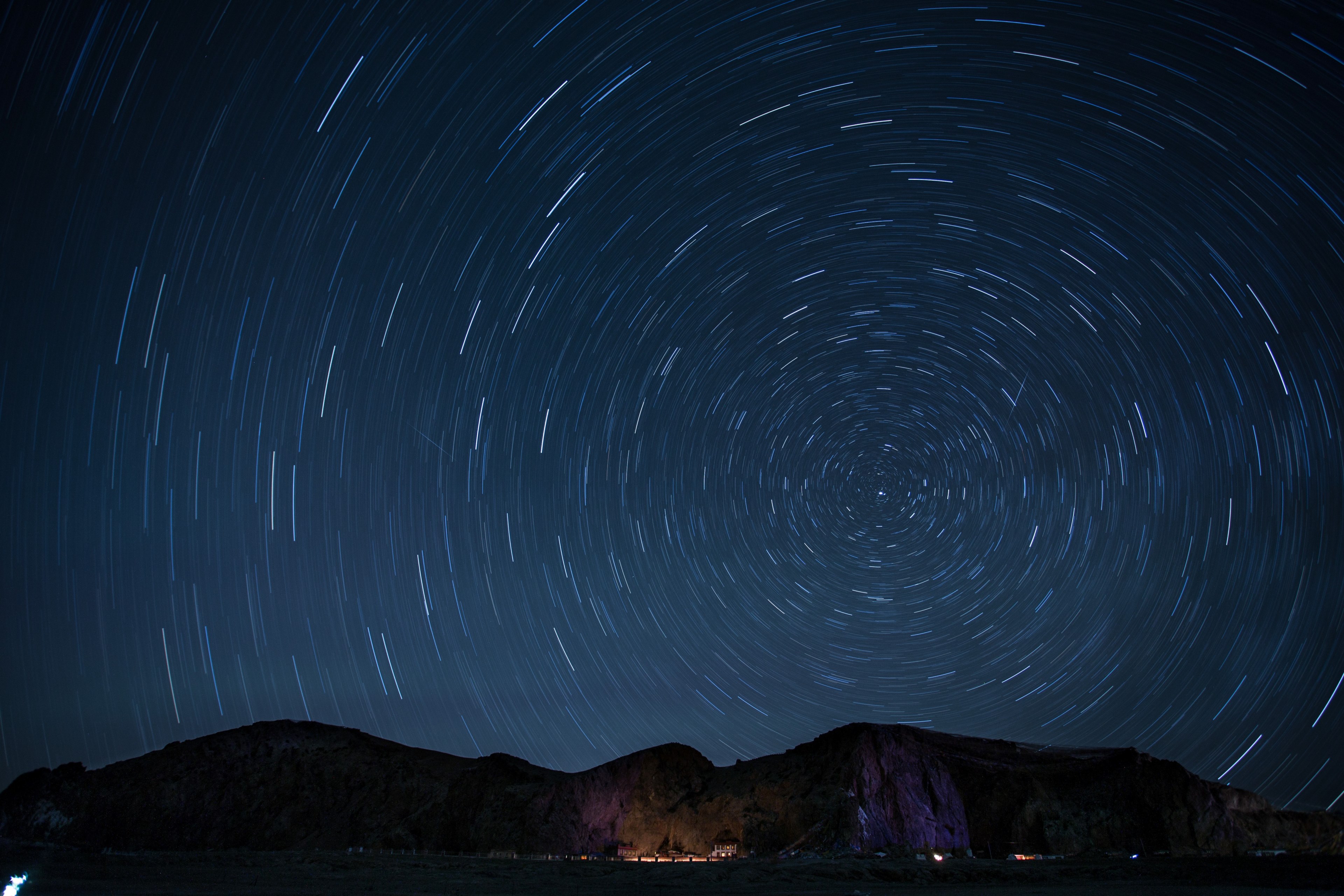 star night sky night and timelapse 4k, HD Wallpaper