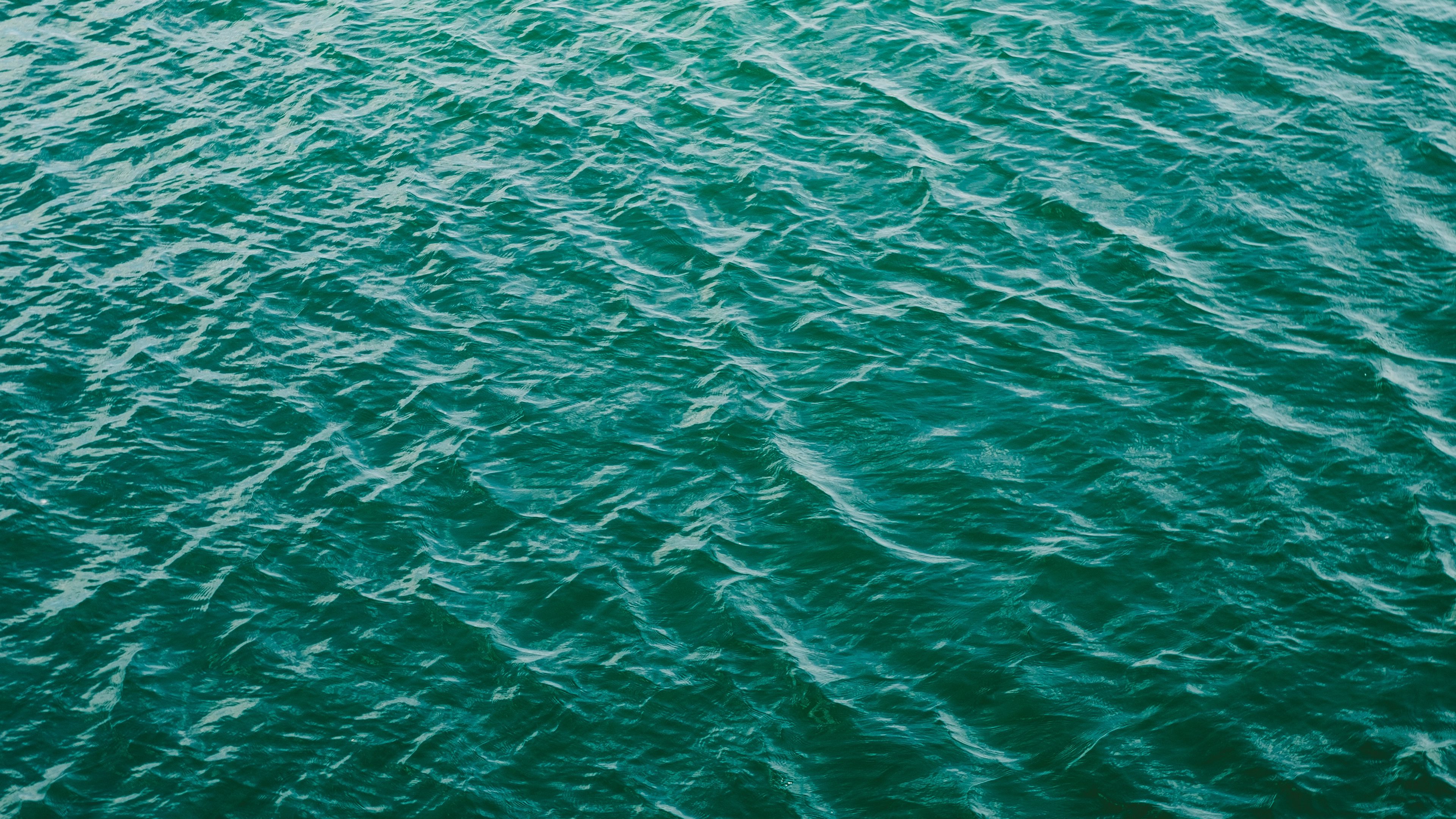 water, sea, ripples, 4k, HD Wallpaper