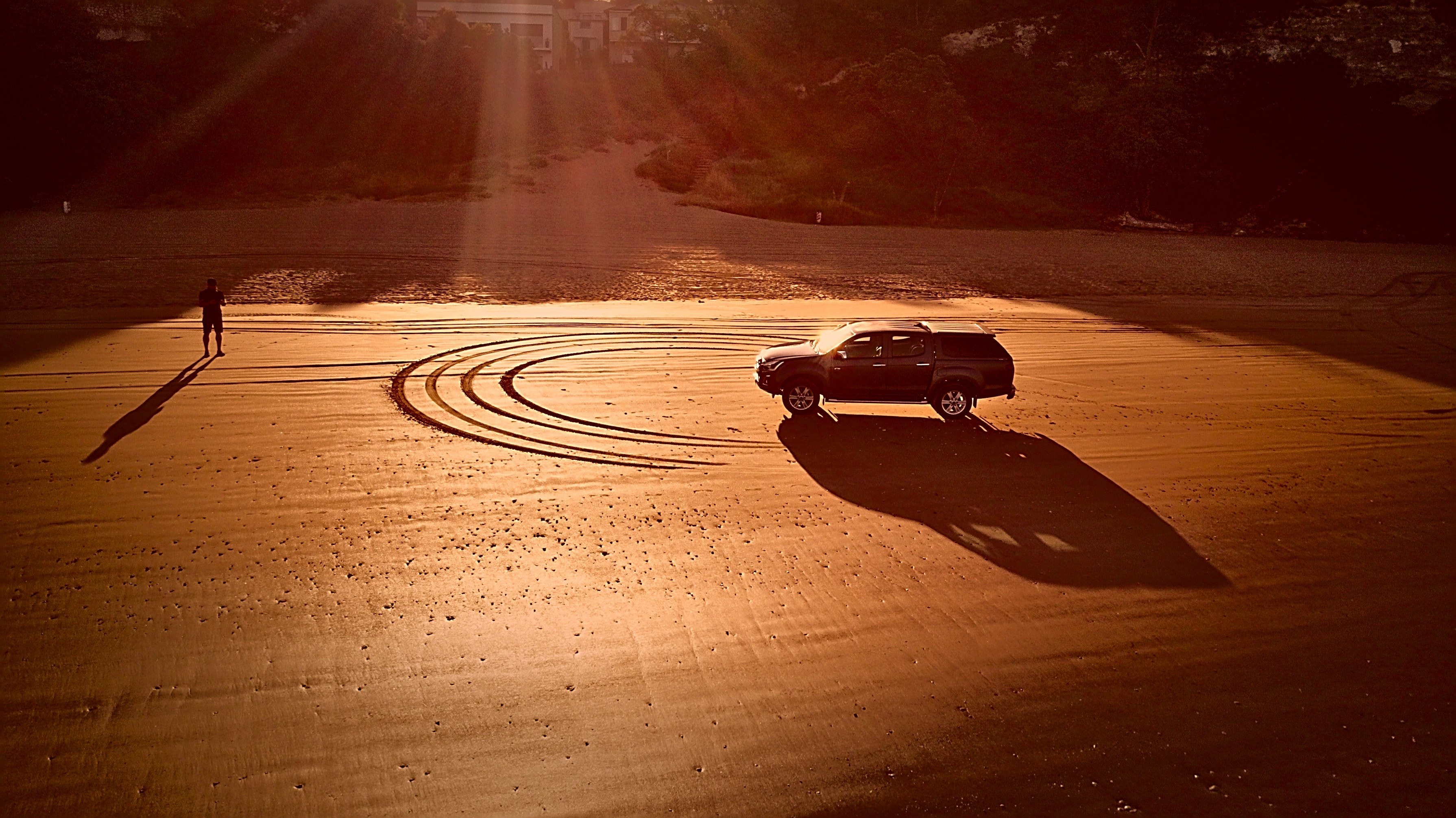 good morning drone 4k, HD Wallpaper
