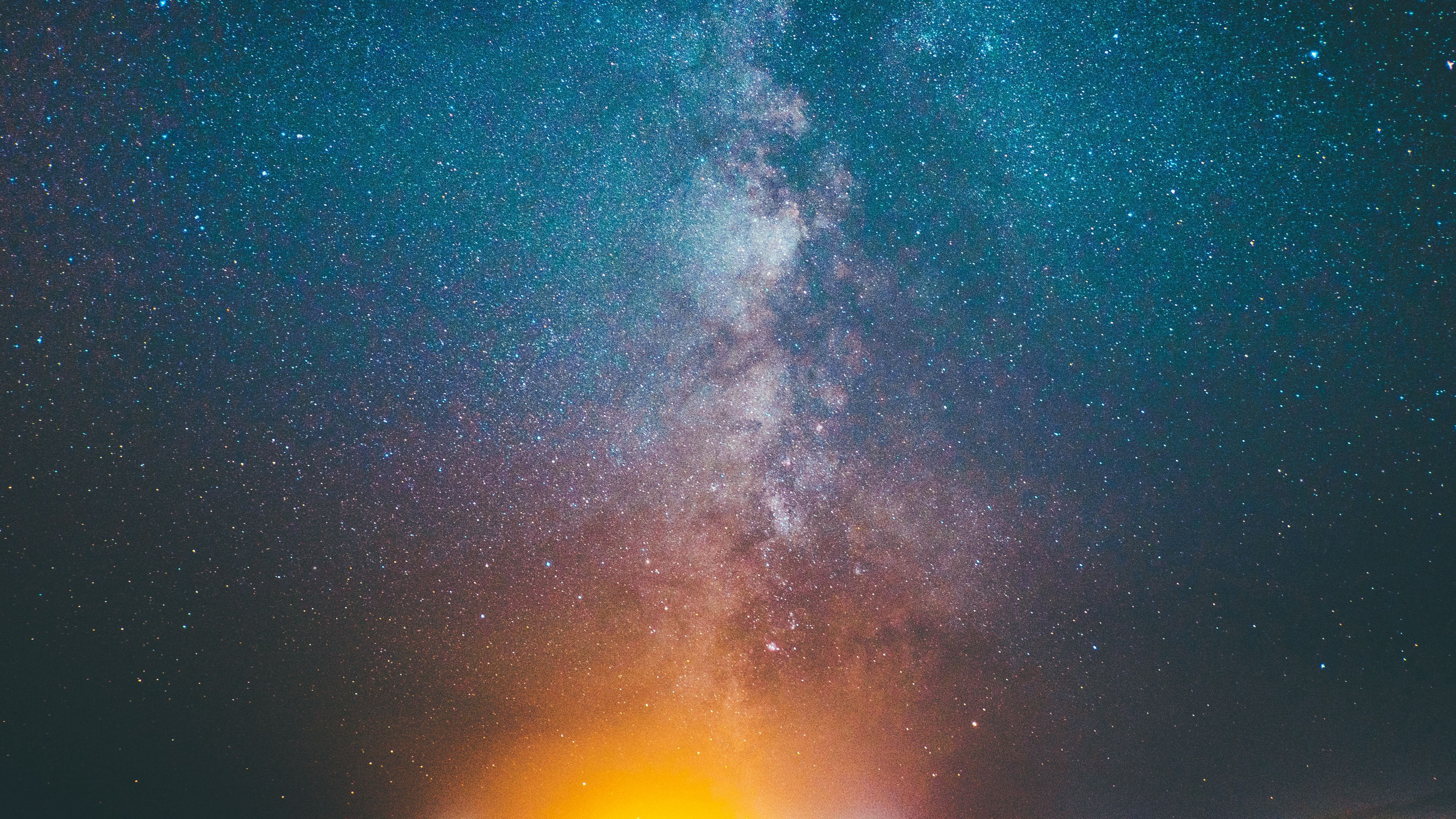 starry sky, spots, space, 4k, HD Wallpaper